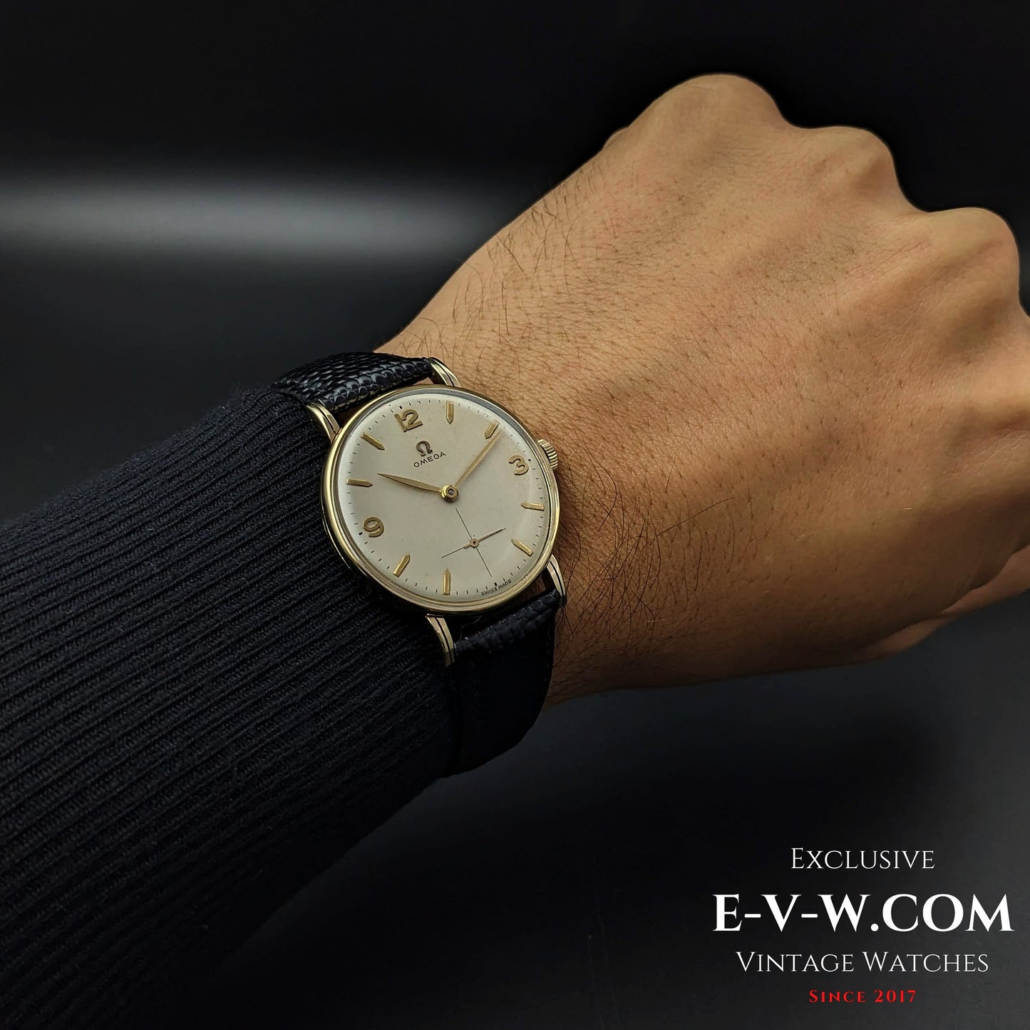 WWII Omega 18k Gold Rare 30T2 PC / 18k Gold / Vintage 1944