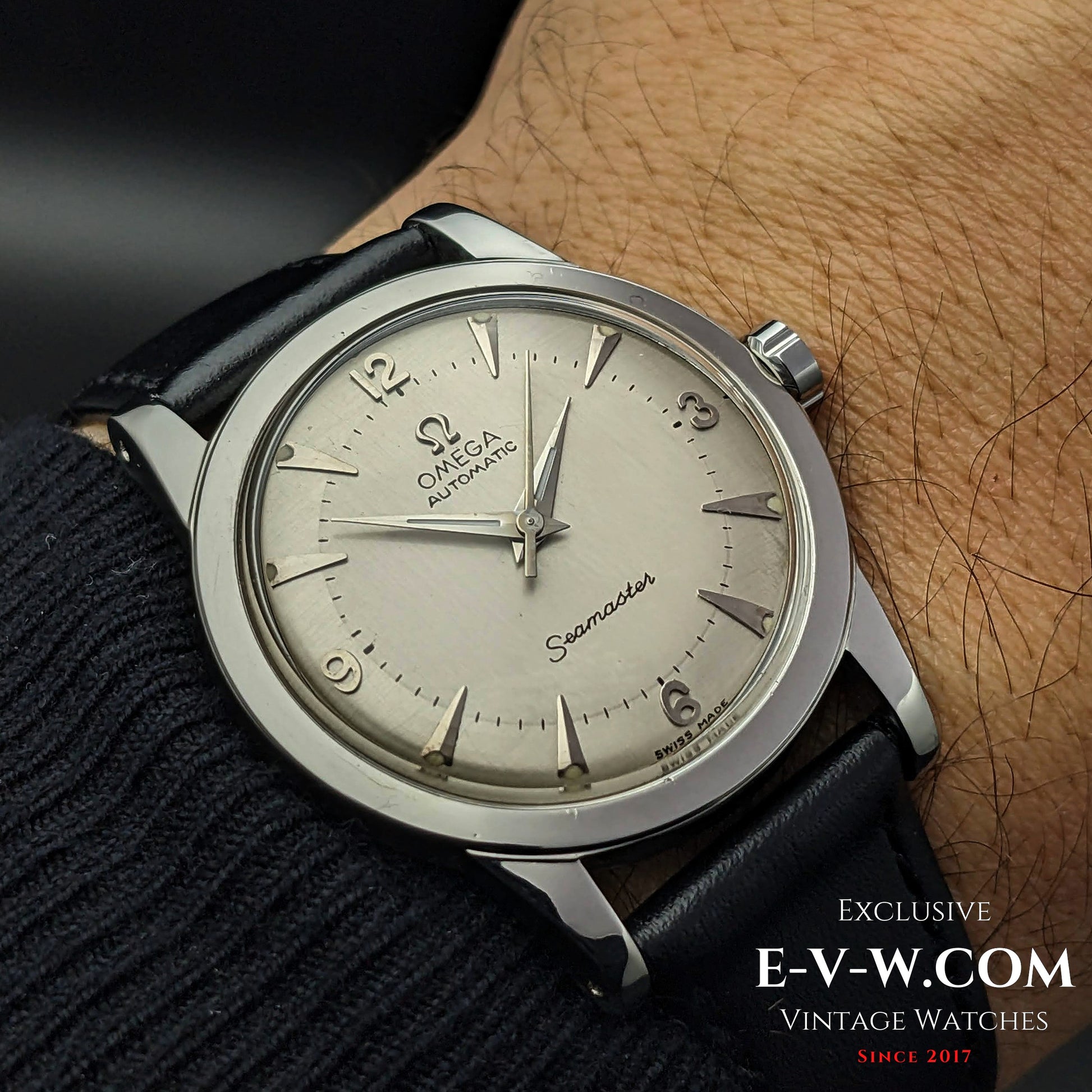 74 Years Old Vintage Omega Semaster Automatic Bumper Ref. 2577-6 / Cal. 351 / Vintage 1950