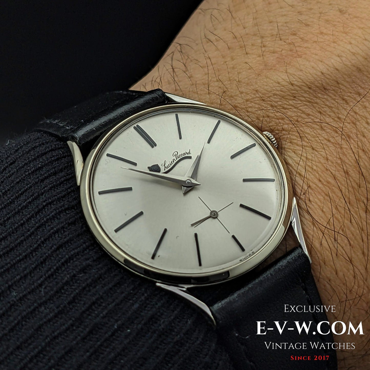 74 Years Old Vintage Lucien Piccard Vintage 14K White Gold / Cal. LP42 / Vintage 1950