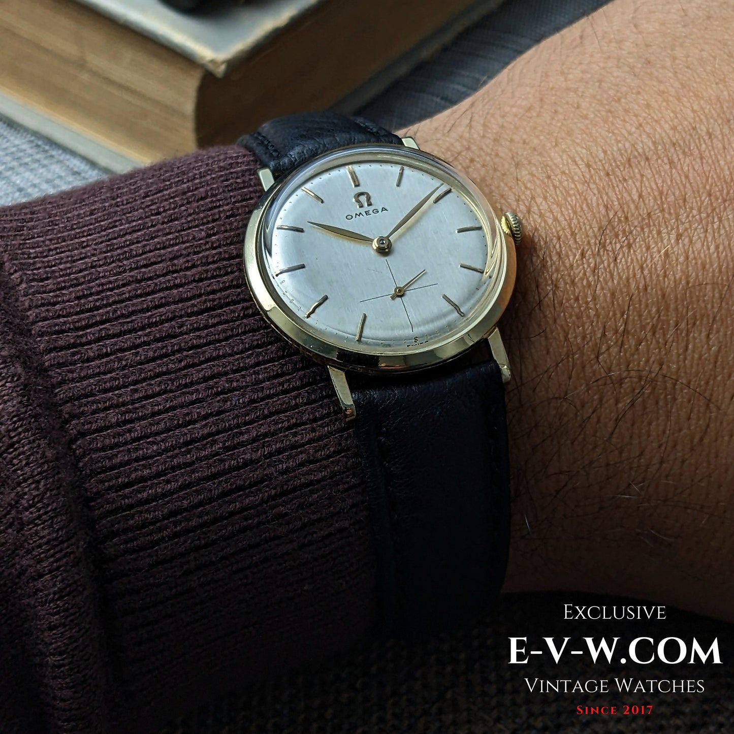 71 years old -Omega 14K gold-filled-Ref. N-6255 - Cal 302 - Vintage 1954 - Serviced