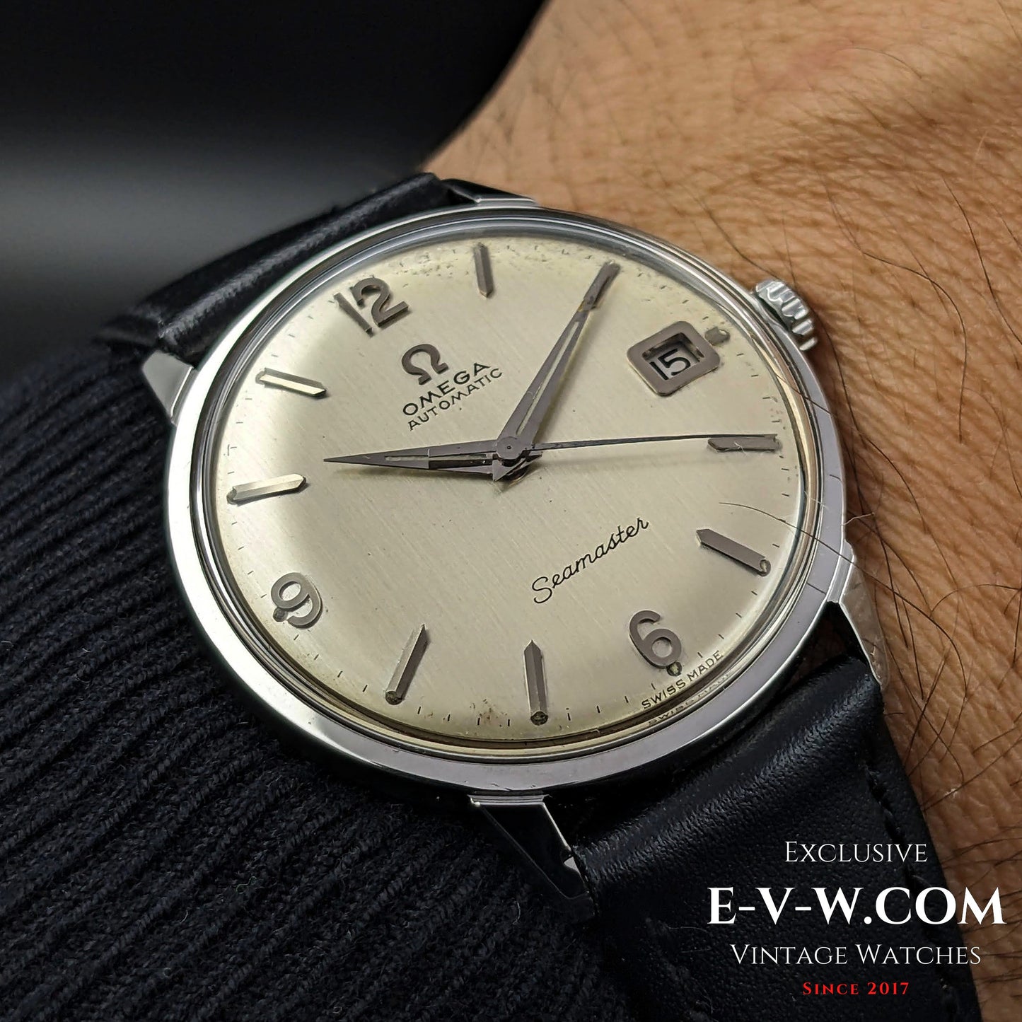 60 Years Old Vintage Omega Seamaster Ref. 166001 / Cal. 562 / Vintage 1963