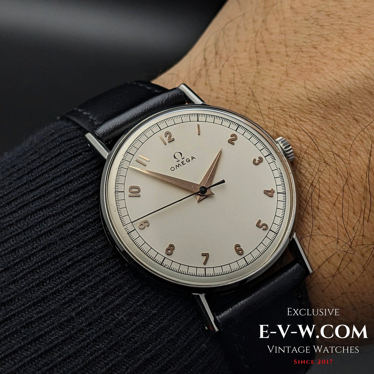 76 Years Old Vintage Omega Rare Unique / Cal. 30T2 SCPC / Vintage 1947