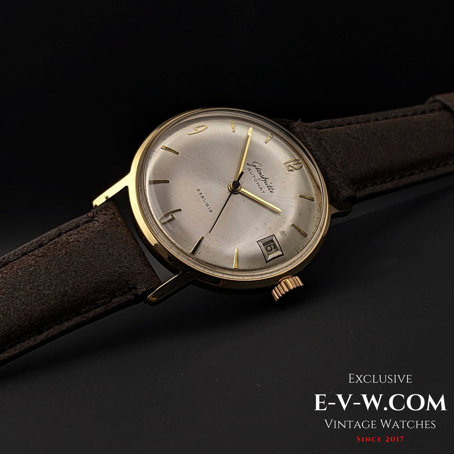 53 Years Old Vintage GUB Glashutte AUTOMAT / Cal. 67.1 / Vintage 1970