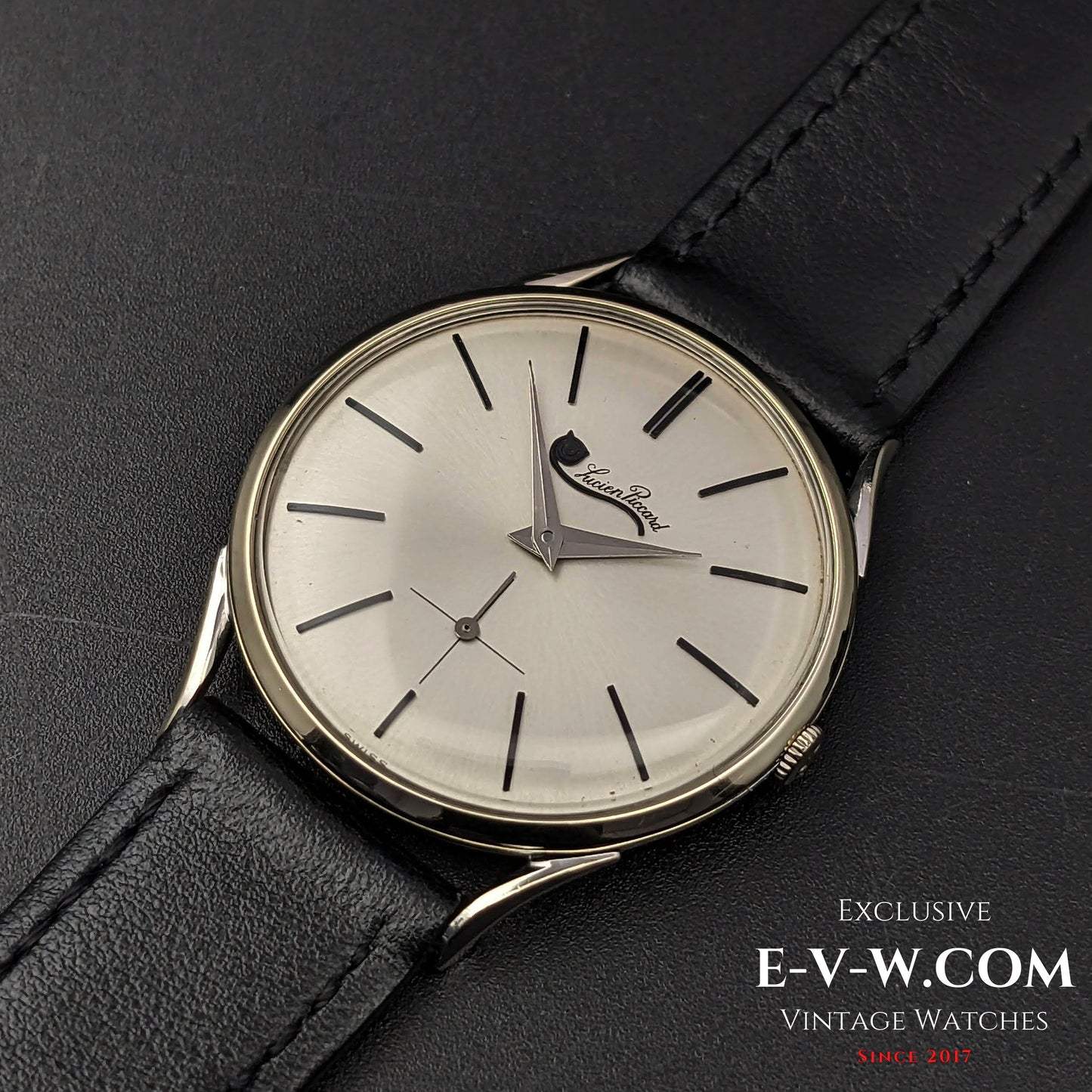 74 Years Old Vintage Lucien Piccard Vintage 14K White Gold / Cal. LP42 / Vintage 1950