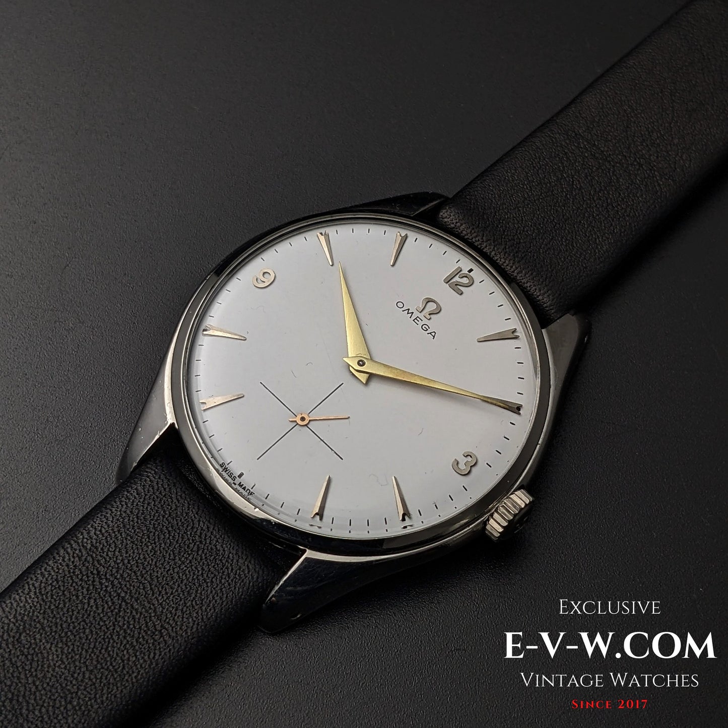 75 Years Old Vintage Omega JUMBO 38mm / Oversize / Ref. 2505 / Cal. 265 / Vintage 1950