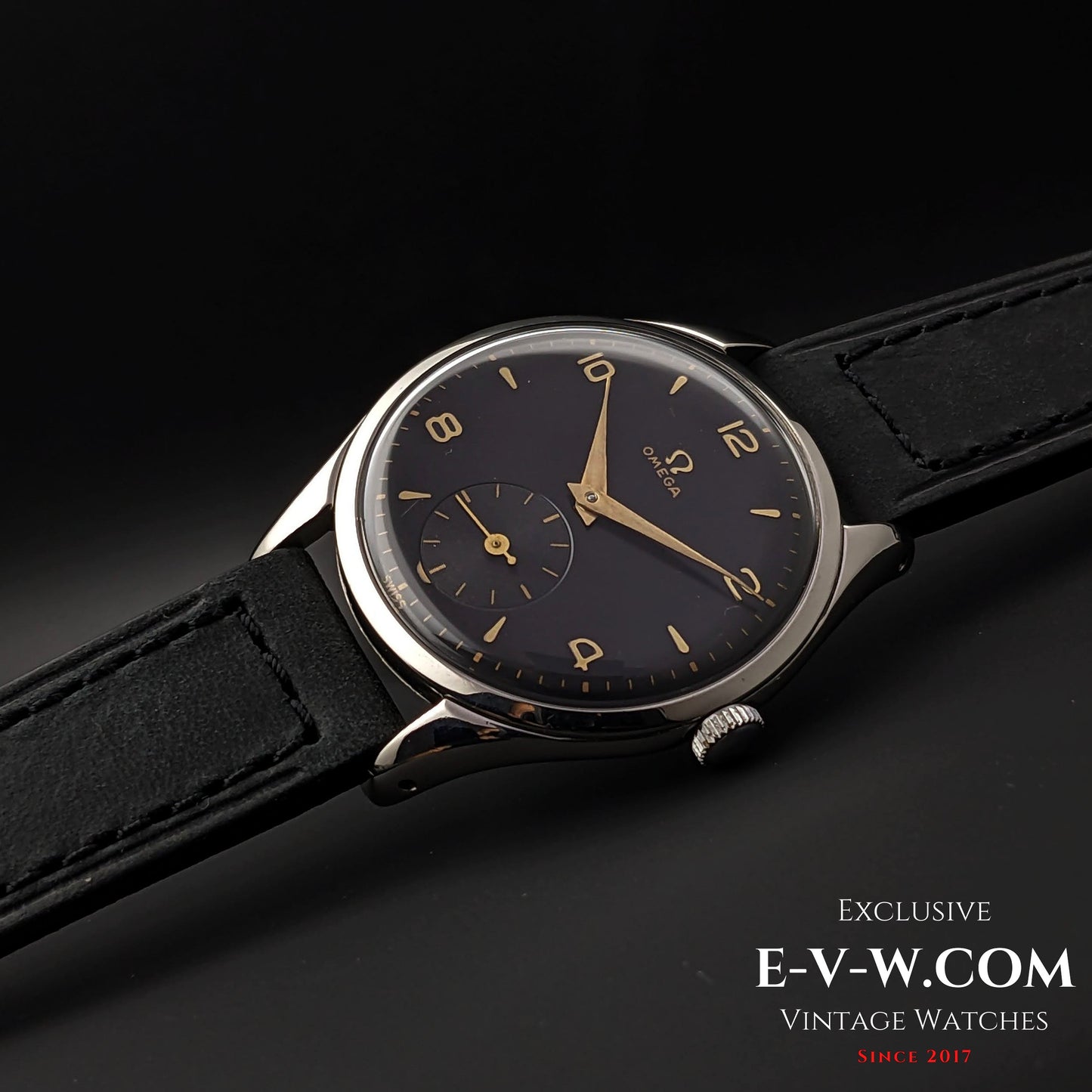 76 Years Old Vintage Omega Jumbo 38mm  Ref. 2505-5 / Cal.265 (30T2 Family) / Vintage 1947