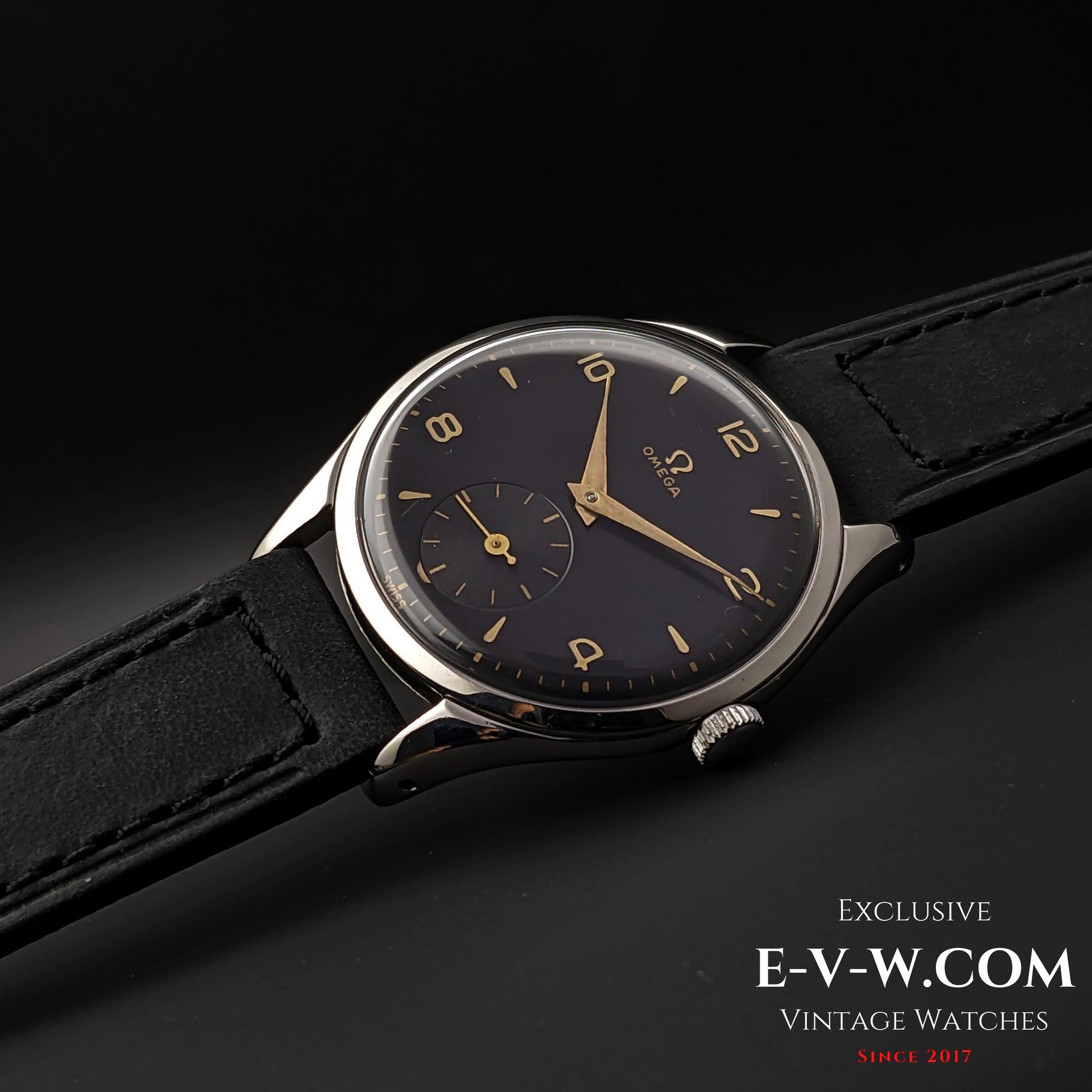 76 Years Old Vintage Omega Jumbo 38mm  Ref. 2505-5 / Cal.265 (30T2 Family) / Vintage 1947