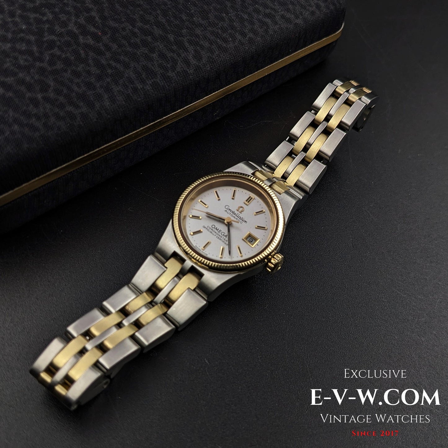 50 Years Old Vintage Omega Constellation Automatic Women's - ladys / Gold Seel /Ref. 5680019 / Cal. 685 Vintage 1974