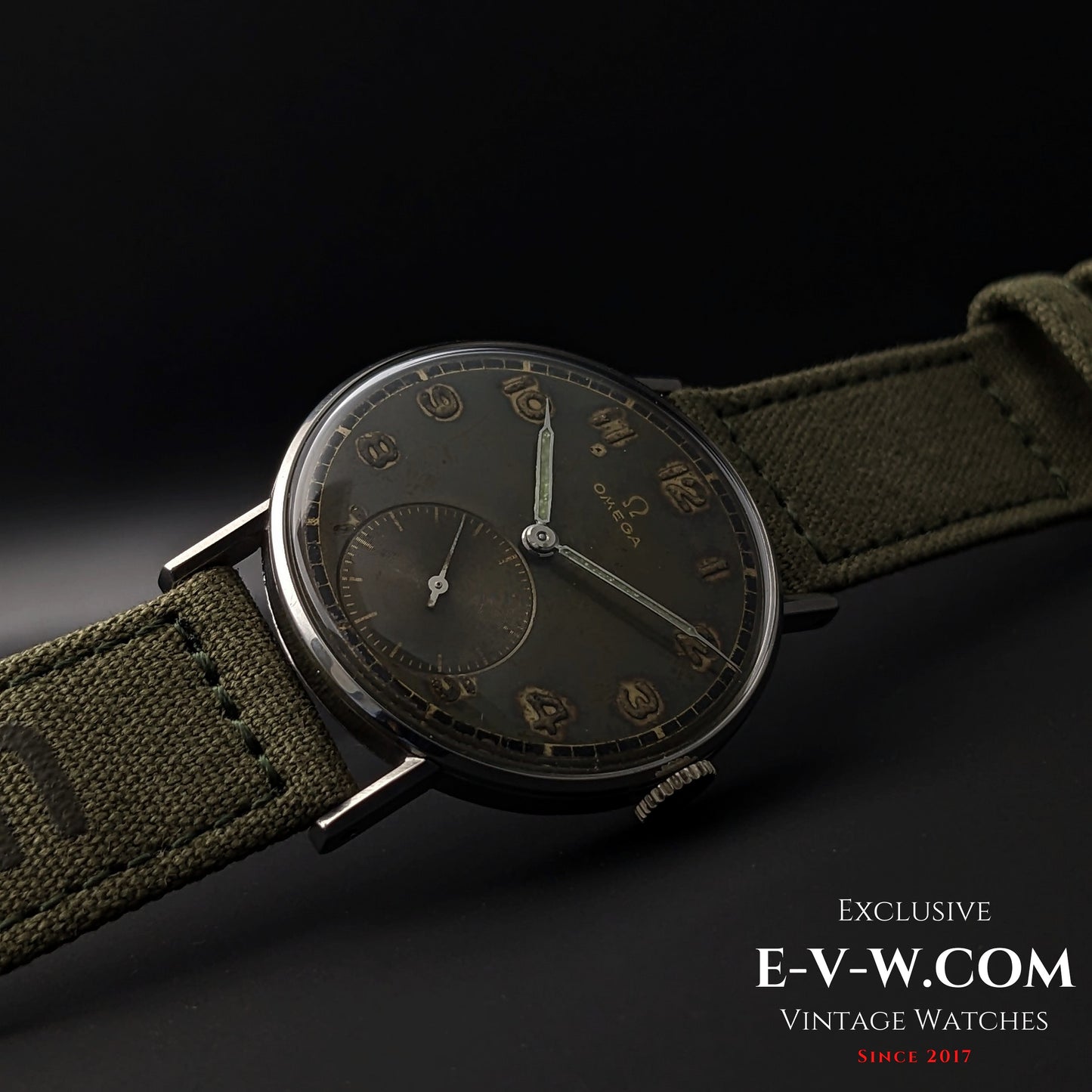 81 Years Old Vintage Omega WWII | Ref. 2383/2 | Cal. 30T2 | Vintage 1944 | Full service