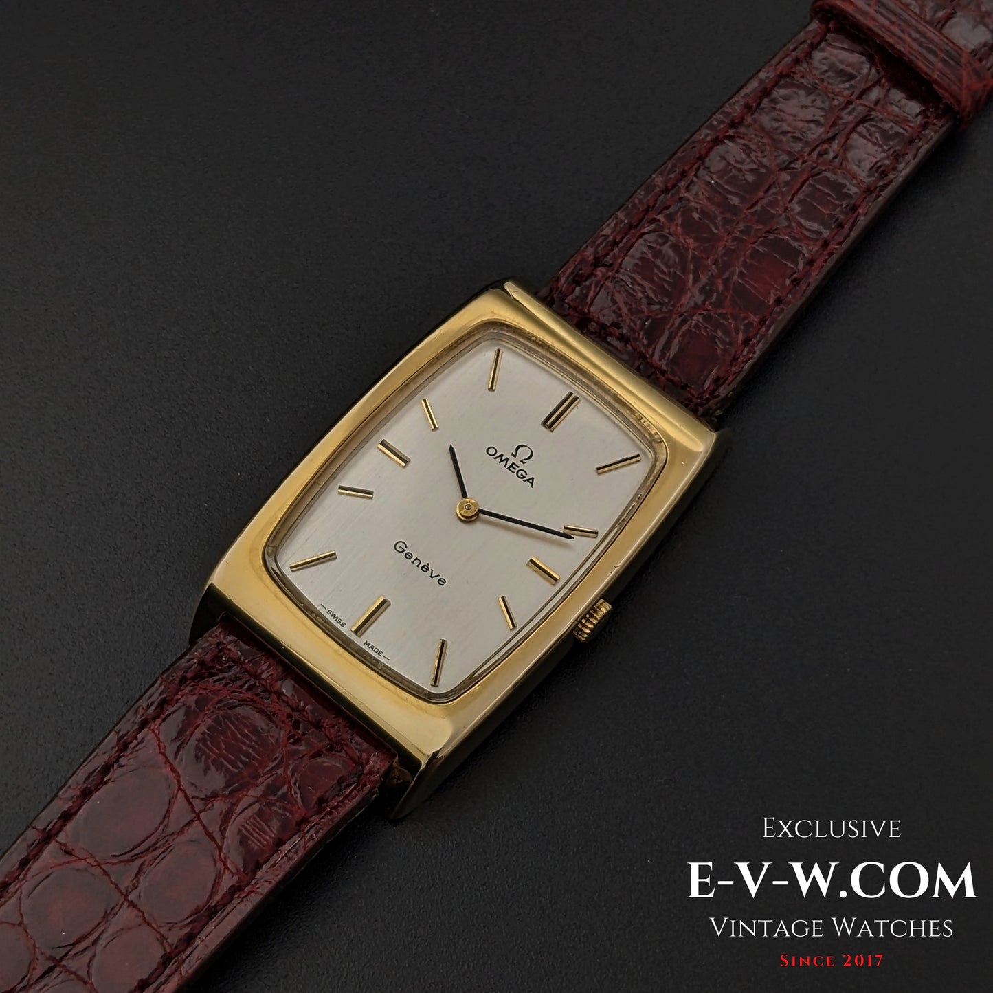 53 Years Old Vintage Omega Geneve Tank Gold plated / Jumbo Ref. 111010 / Cal. 620 / Vintage 1971