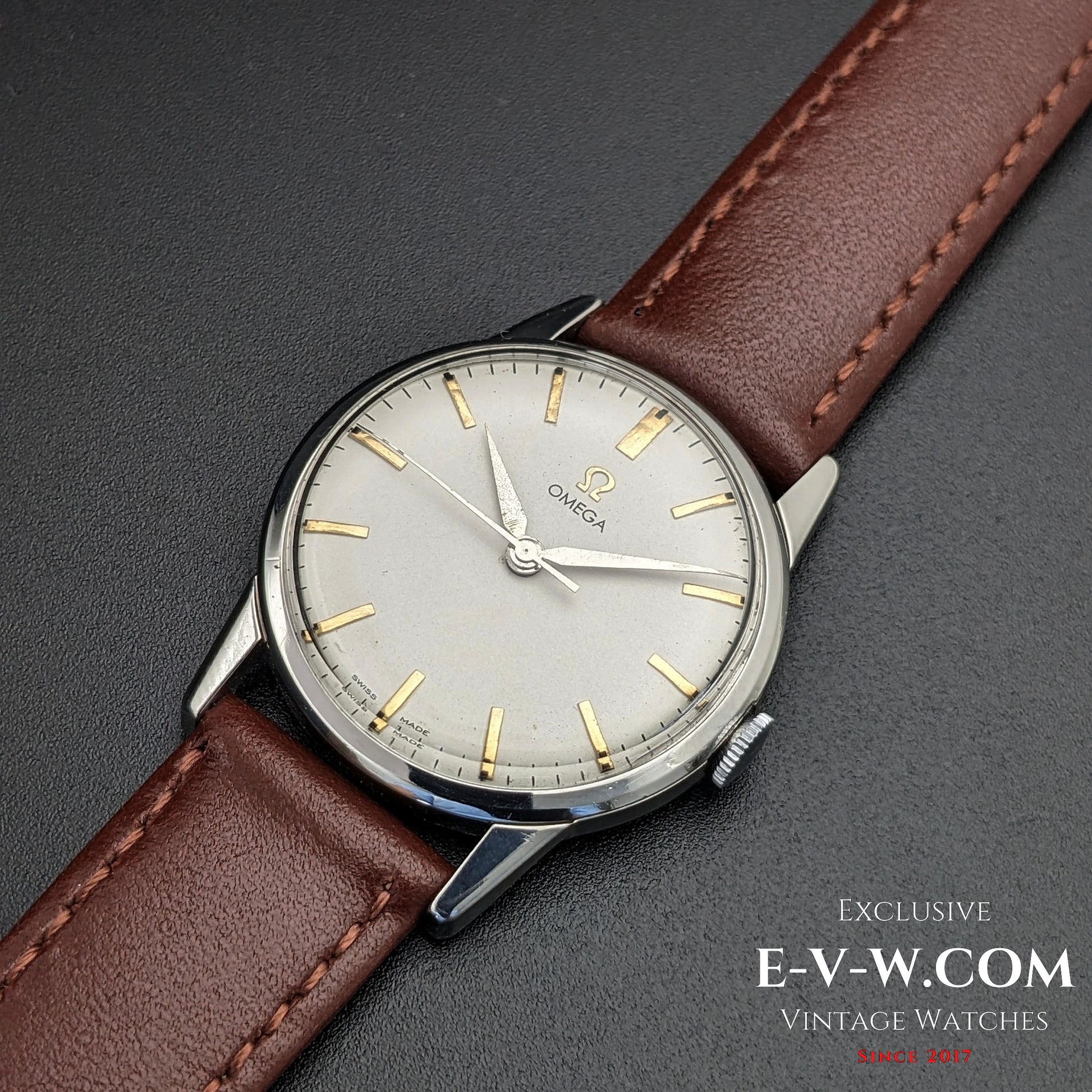 63 Years Old Vintage Omega Classic Ref. 14714-61SC / Cal. 285(30T2) Vintage 1961