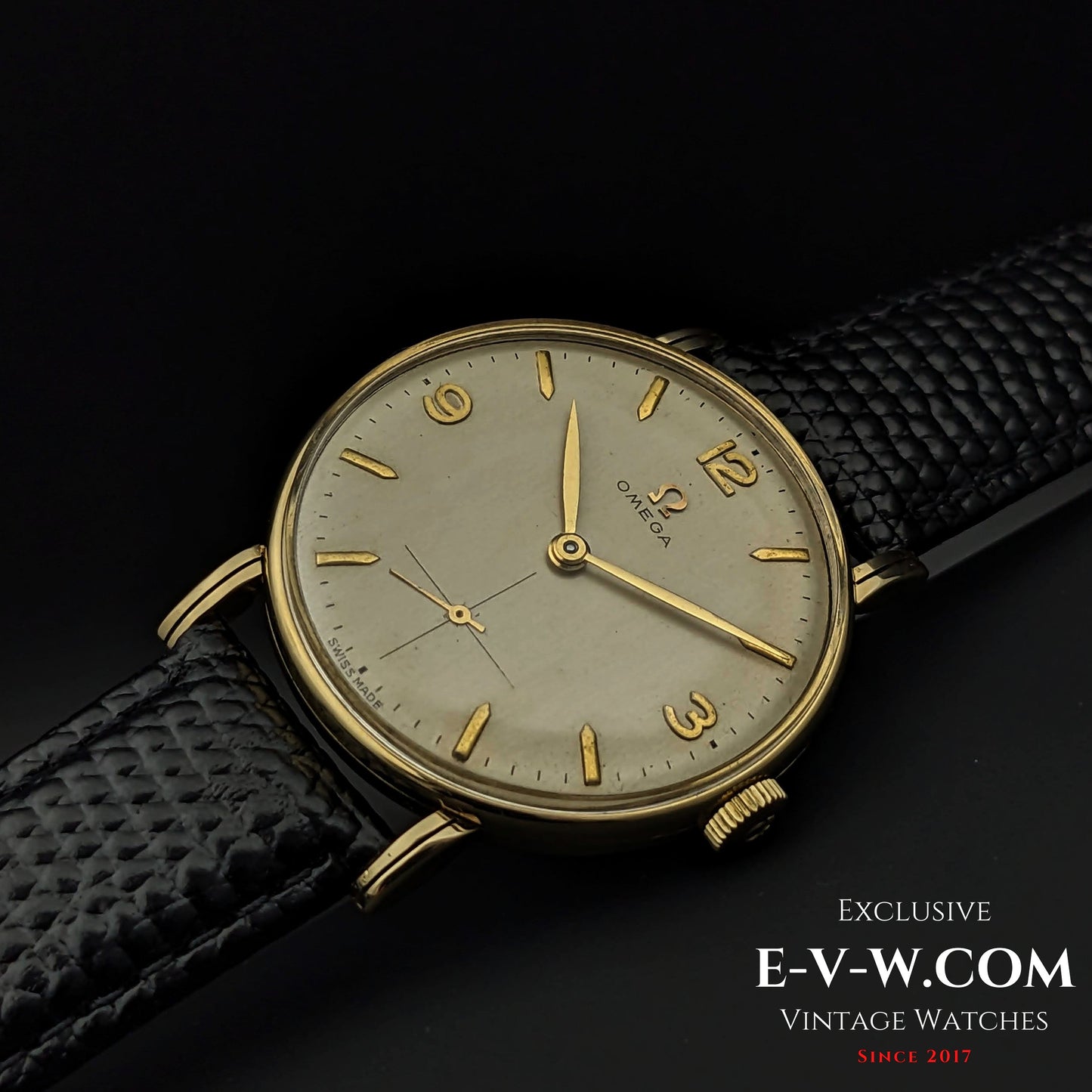 WWII Omega 18k Gold Rare 30T2 PC / 18k Gold / Vintage 1944