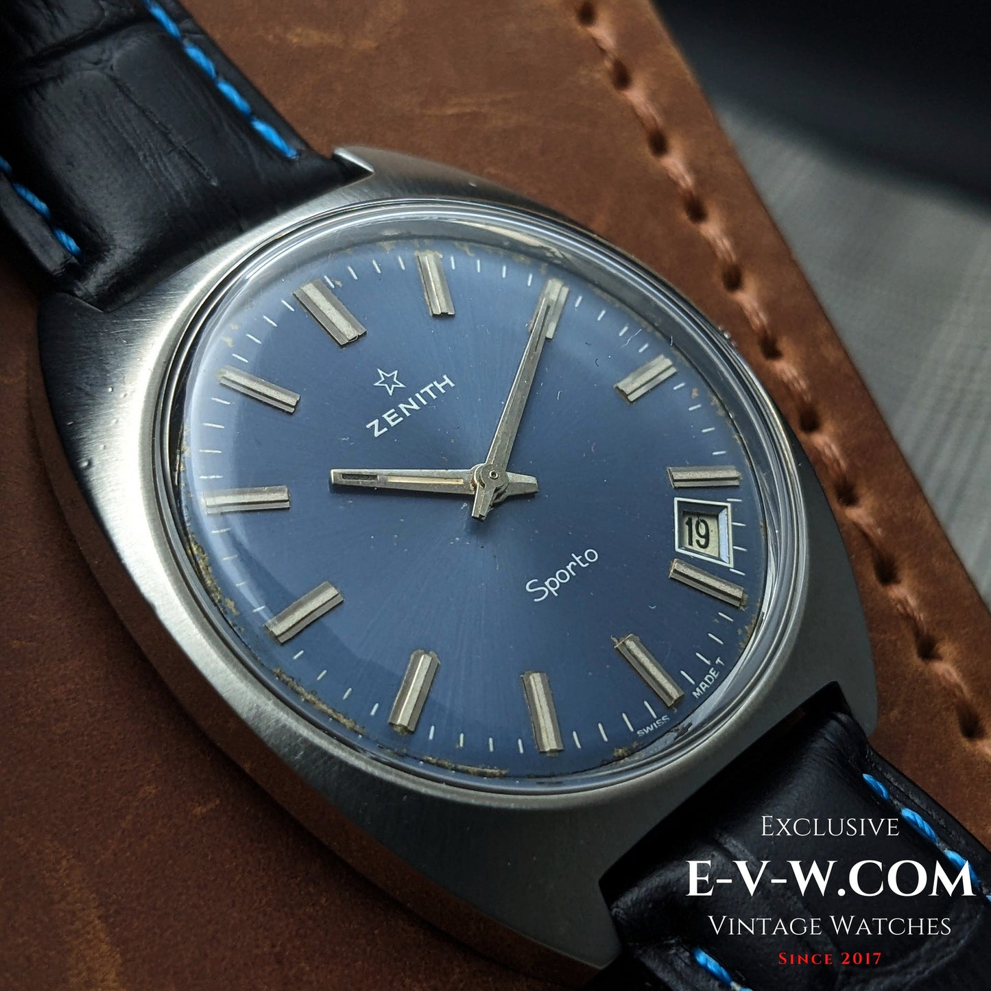 Early 1970s Zenith Sporto | Ref. GR 720003 | Cal. 2562C | Vintage 1970 | Serviced