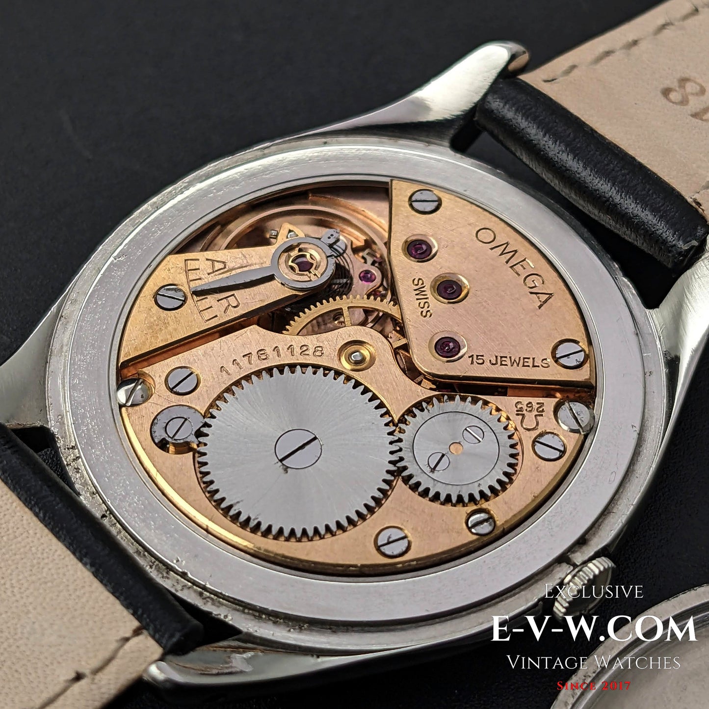 59 Years Old Vintage Omega Jumbo 38,5mm Ref. 2505-11 / Cal. 265 / 30T2 / Vintage 1947