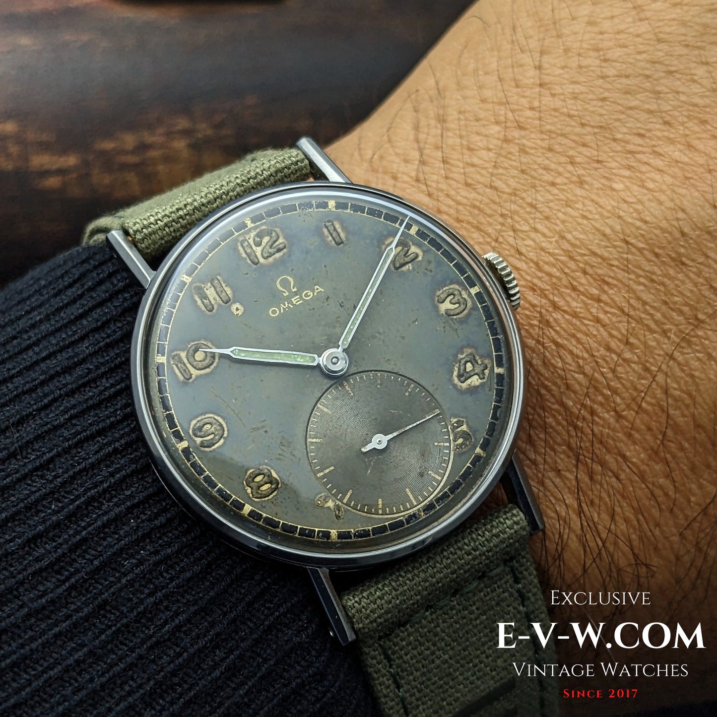 81 Years Old Vintage Omega WWII | Ref. 2383/2 | Cal. 30T2 | Vintage 1944 | Full service