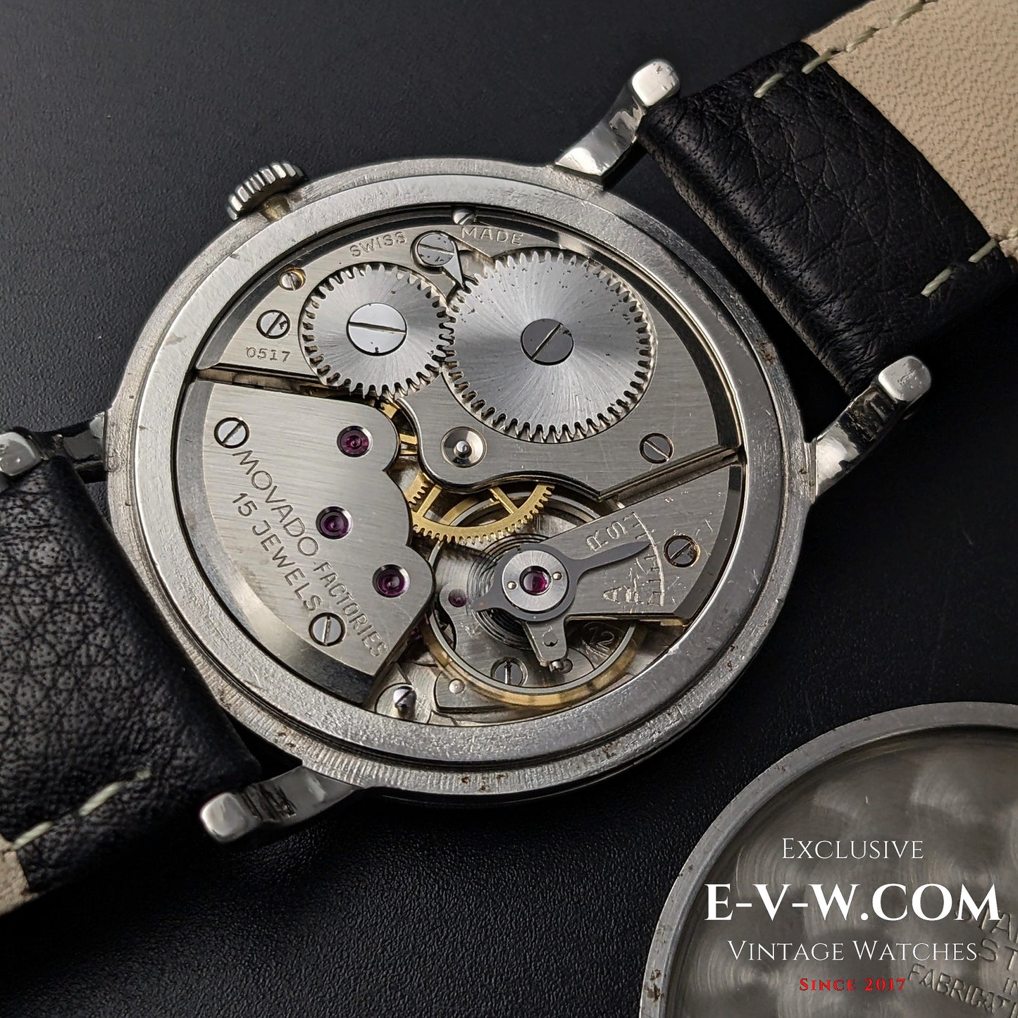 85 Years Old Vintage Movado Splendid / Cal. 125 / Vintage 1940