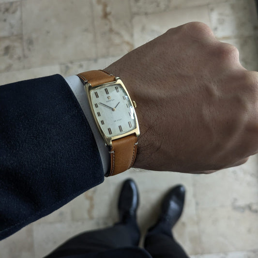 58 Years Old / Omega De Ville / Ref 111.085 / Vintage 1968 Watch / Cal 620 Movement / Serviced vintage watch