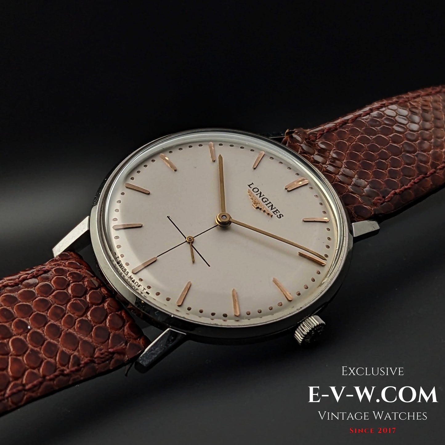 64 Years Old Vintage Longines Classic Calatrava Ref. 7583-1 / Cal. 19.4 / Vintage 1959