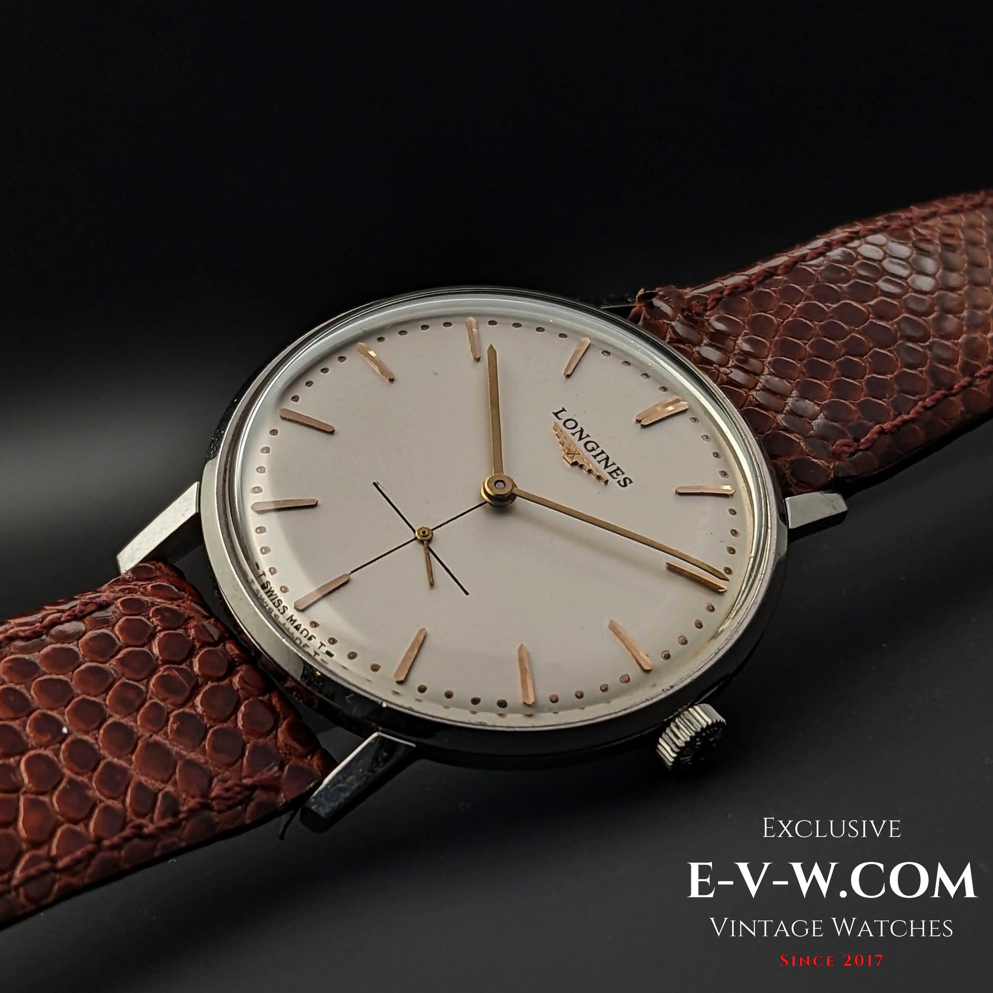 64 Years Old Vintage Longines Classic Calatrava Ref. 7583-1 / Cal. 19.4 / Vintage 1959