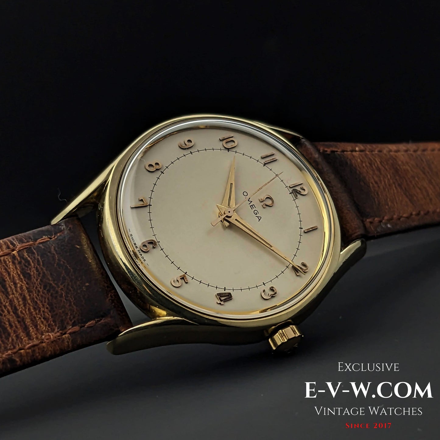 69 Years Old Vintage Omega Oversize Ref. 2792 -2 SC / Cal. 283 (30T2 family) / Vintage 1954
