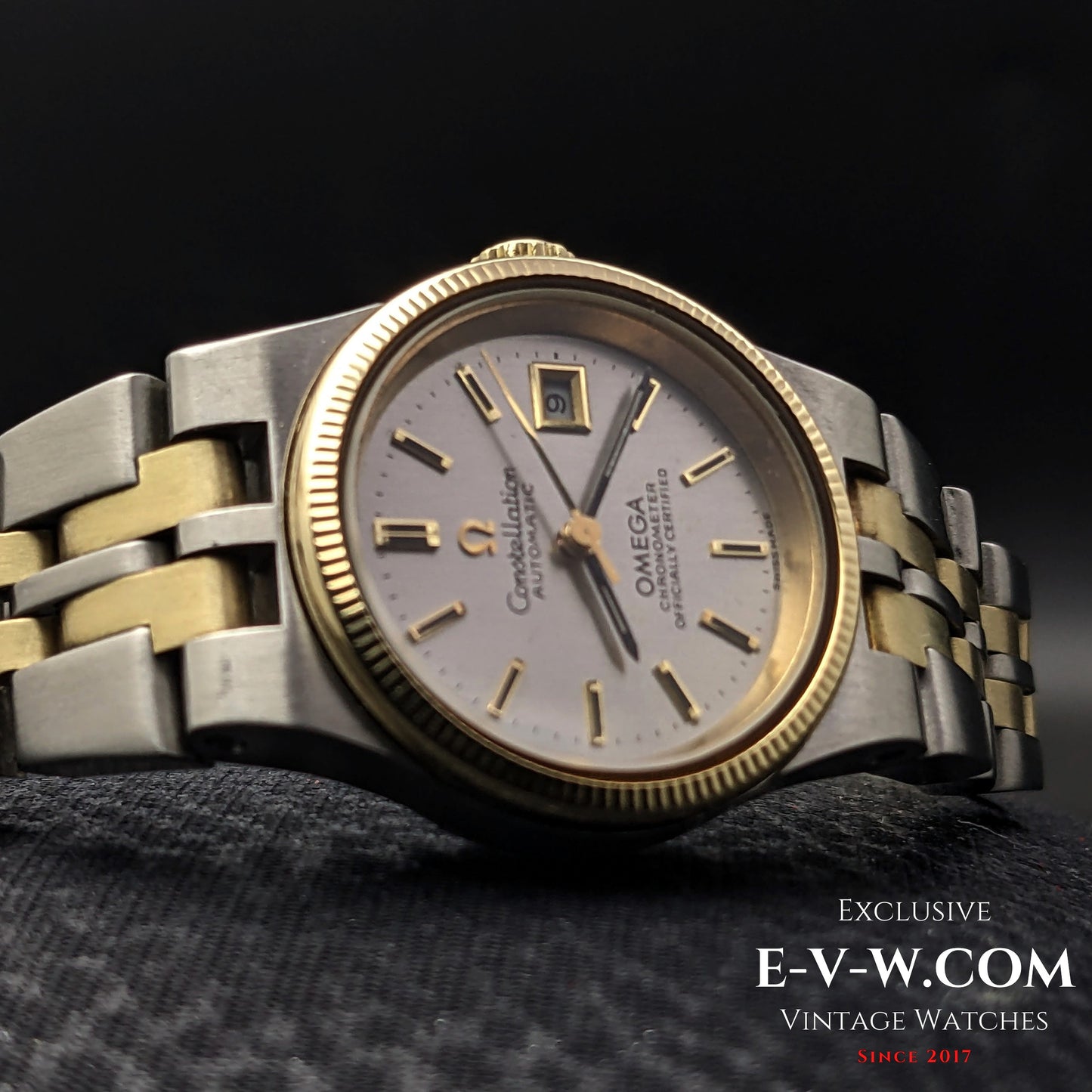 50 Years Old Vintage Omega Constellation Automatic Women's - ladys / Gold Seel /Ref. 5680019 / Cal. 685 Vintage 1974
