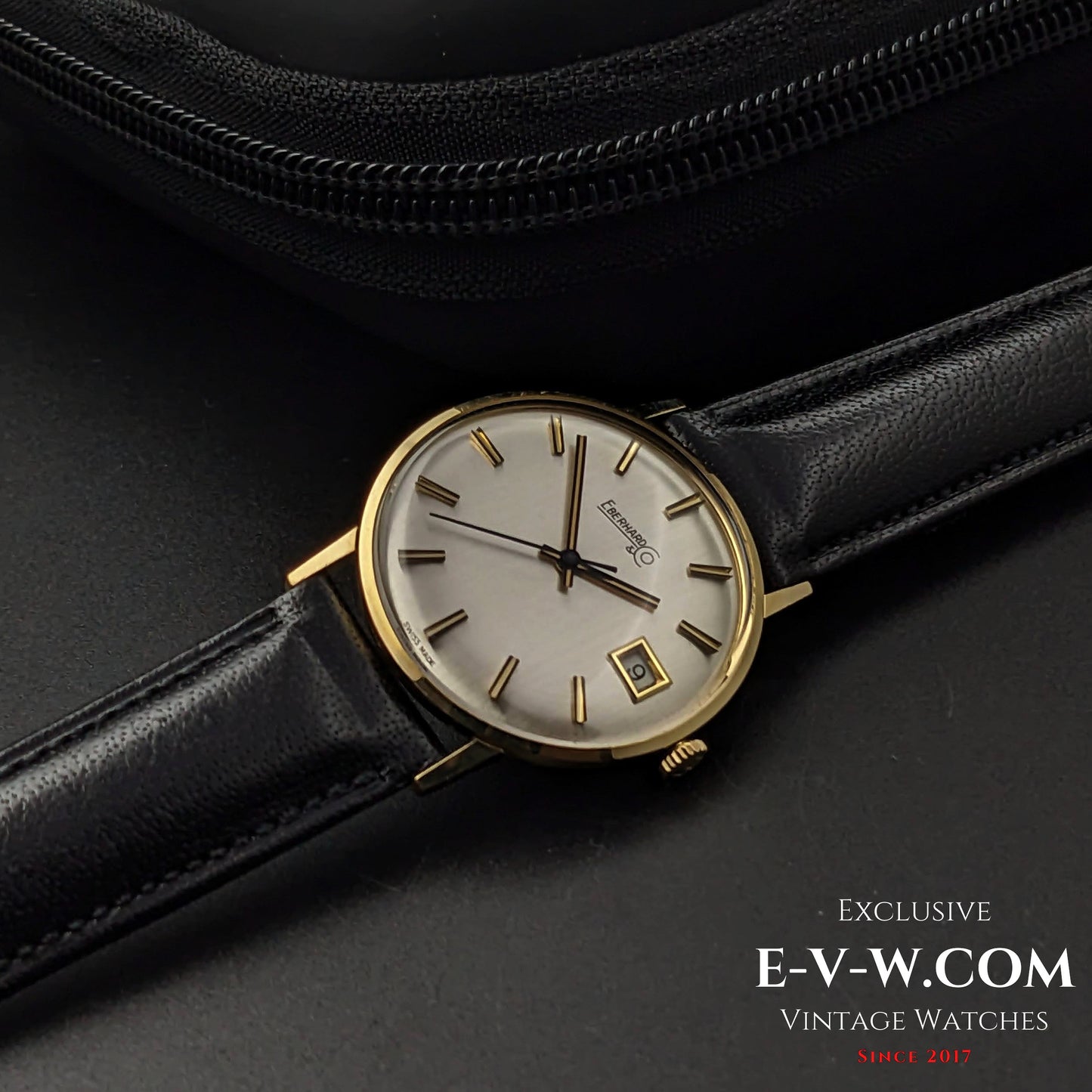 60 Years Old Vintage Eberhard & CO / 18k Gold/ Cal.236-12 B / Vintage 1960s