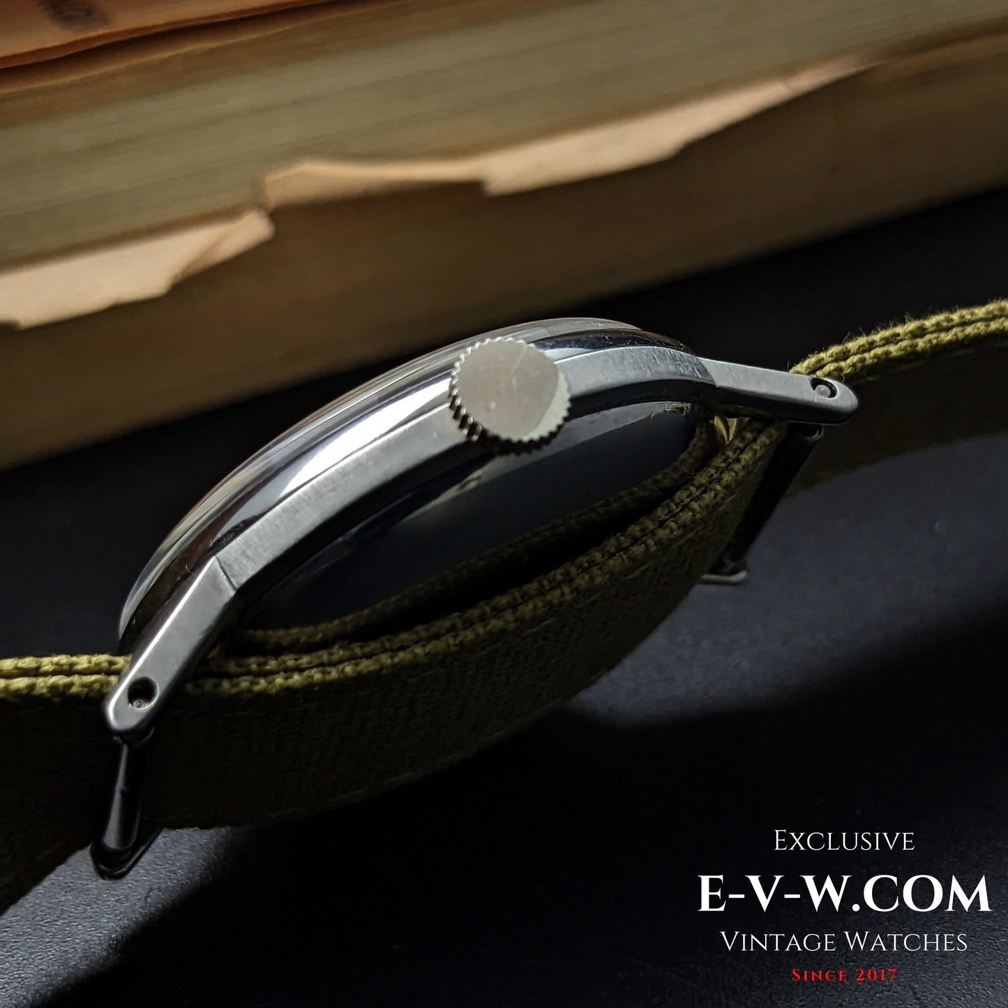 ~80 Years Old — Omega 30T2 WWII “Calatrava-Style” | Ref. 2349/3 | Cal. 30T2 SC | ~1944 | Serviced