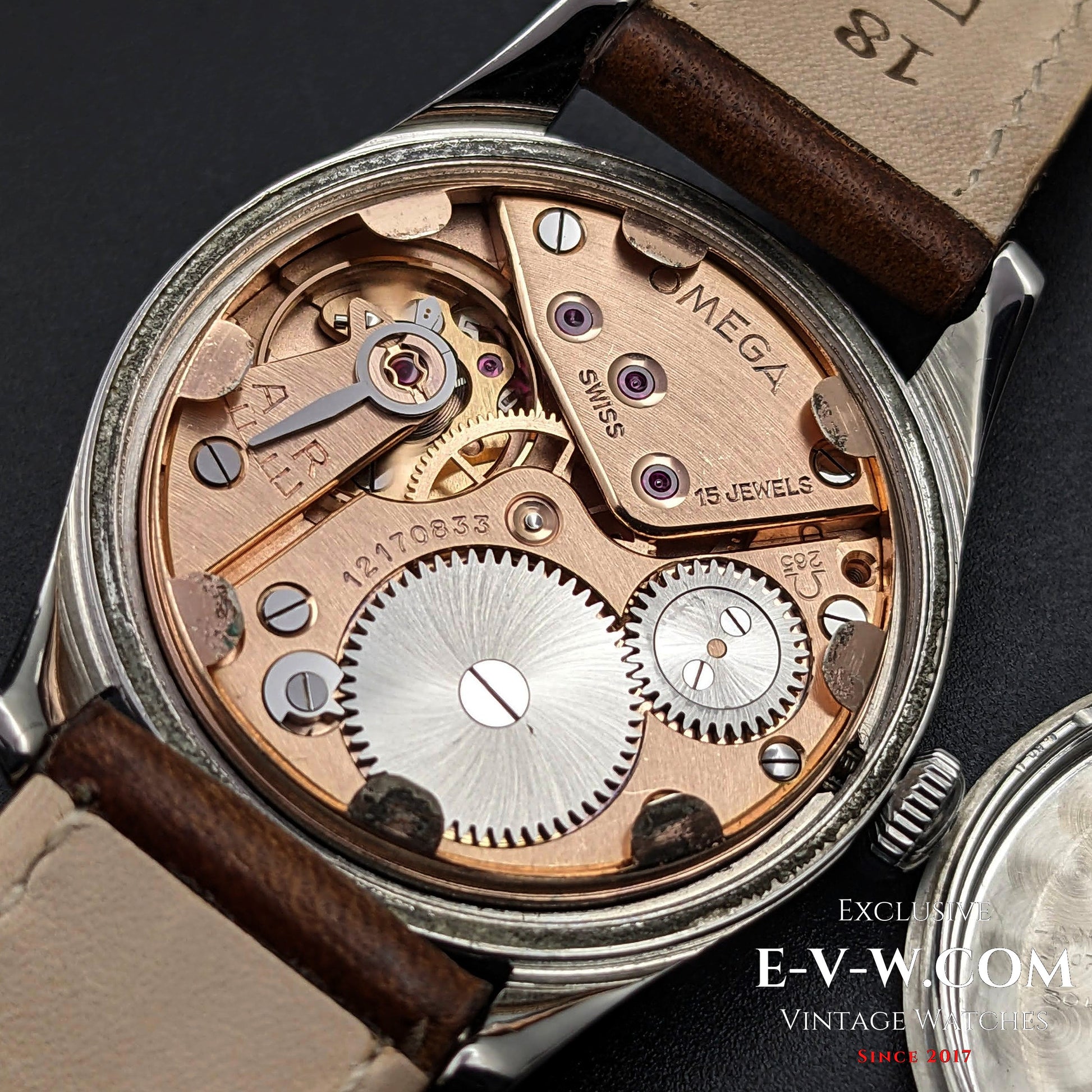 73 Years Old Vintage Omega with beautiful patina Ref. 2639-1 / Cal. 265 (30T2) / Vintage 1950