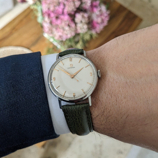 65 Years Old / Omega Classic / Ref 131.002 SC / Vintage 1961 Watch / Cal 285 Movement / Serviced vintage watch