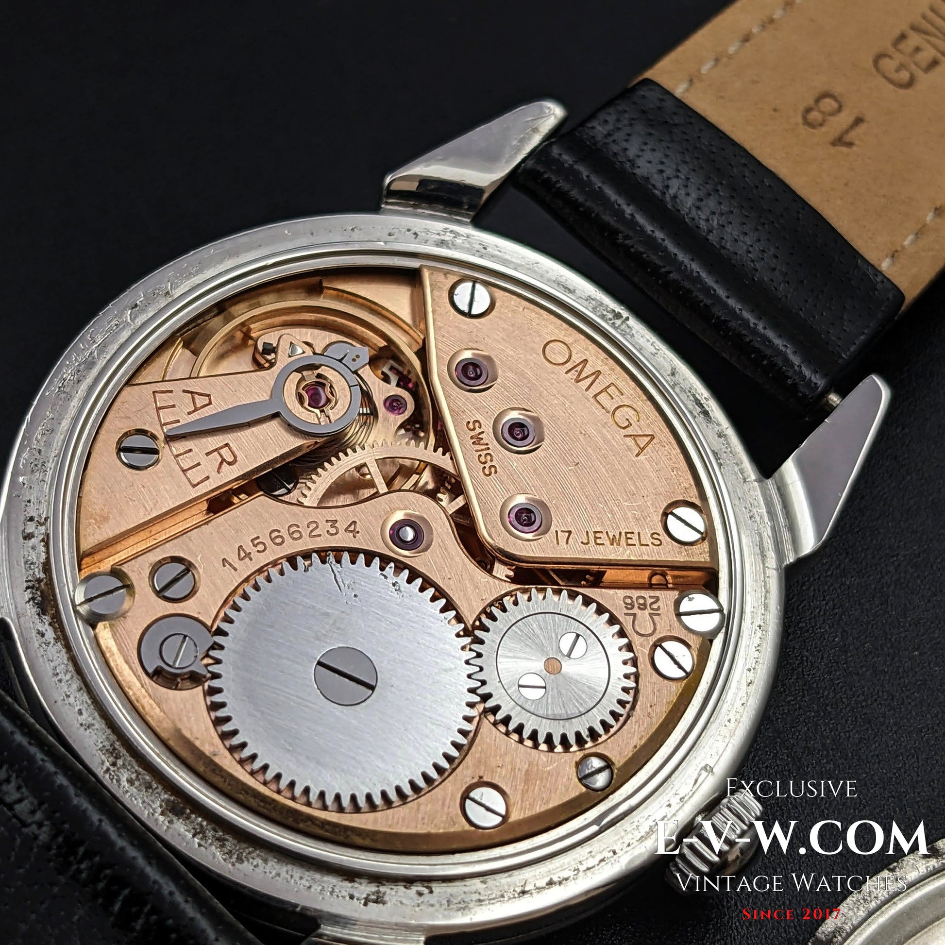 69 Years Old Vintage Omega 30T2 Family /Ref.  2747-1 / Cal.266 / Vintage 1954