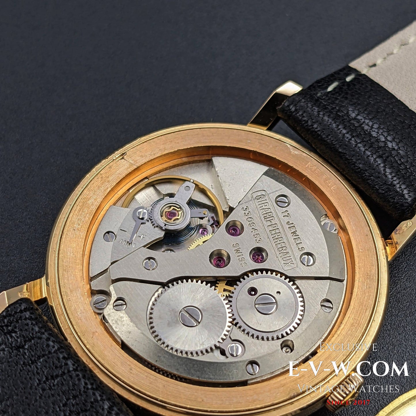 60 Years Old Vintage Girrard Perregaux Classic 18k Gold / Cal.266 / Vintage 1960