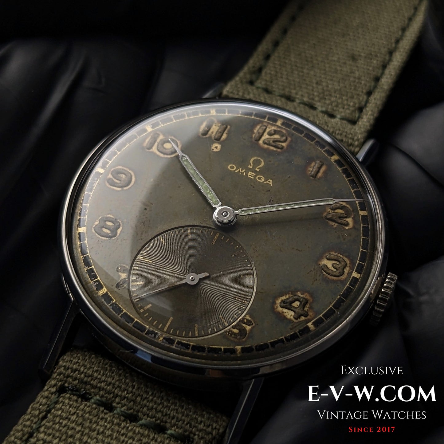 81 Years Old Vintage Omega WWII | Ref. 2383/2 | Cal. 30T2 | Vintage 1944 | Full service