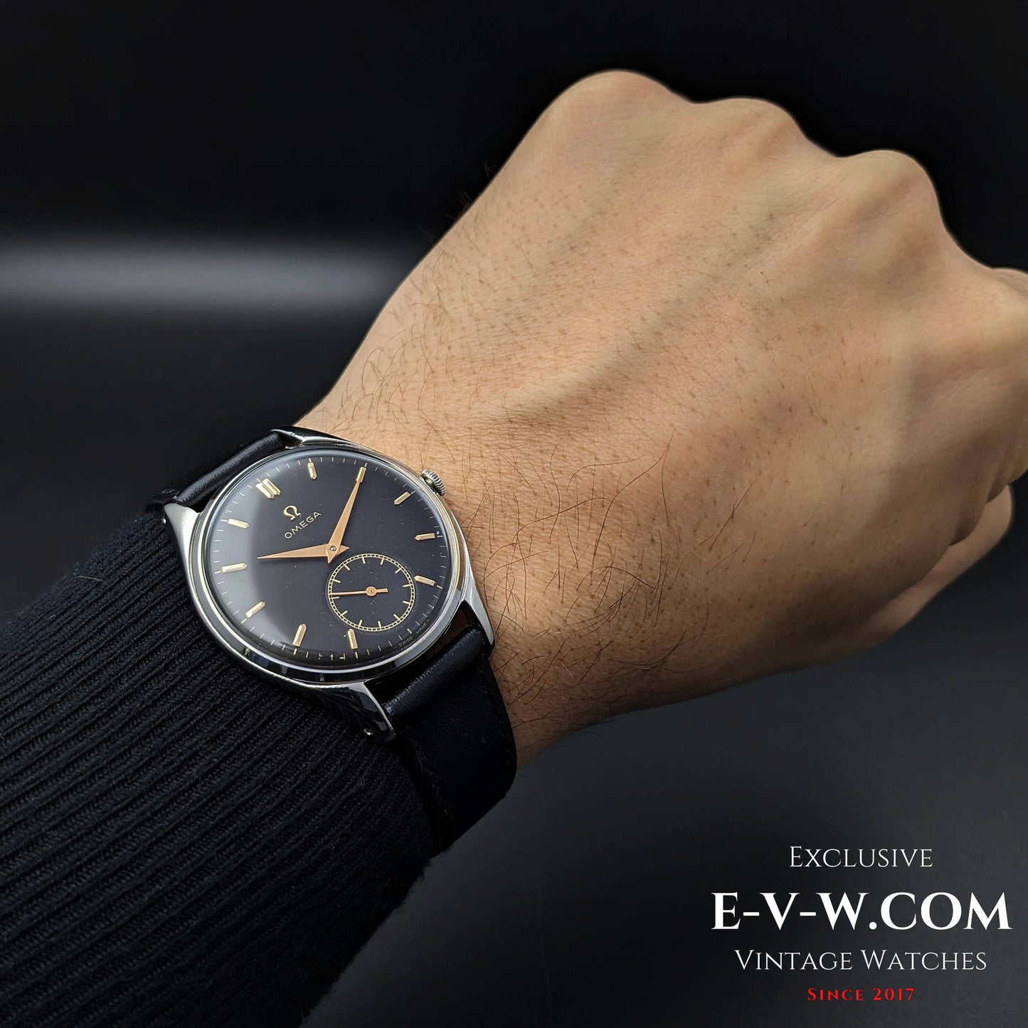 59 Years Old Vintage Omega Jumbo 38,5mm Ref. 2505-11 / Cal. 265 / 30T2 / Vintage 1947