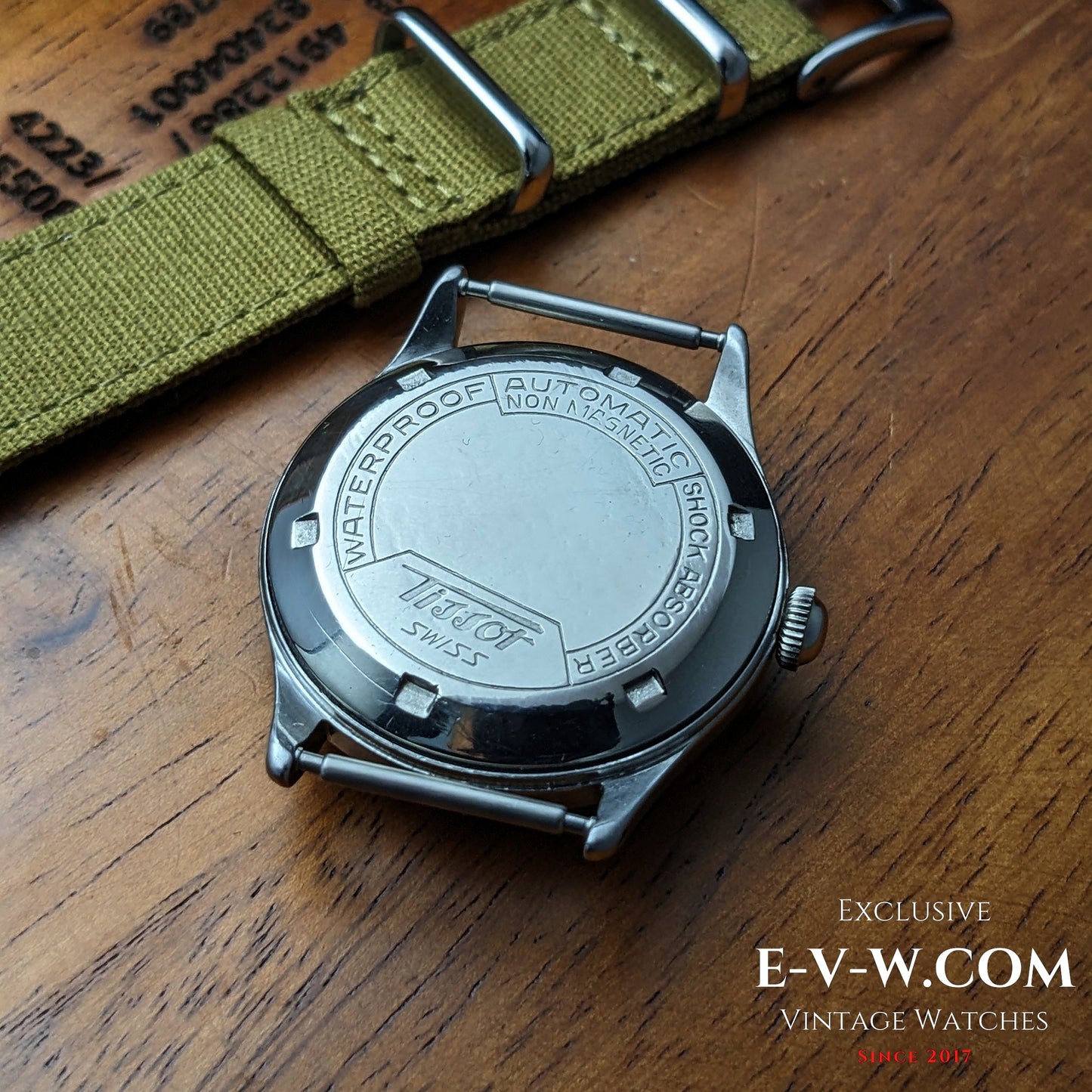 70 Years Old vintage— Tissot “Antimagnetique” automatic BUMPER | Ref. 6540-1 | Cal. 31-1 | Vintage~1955 |