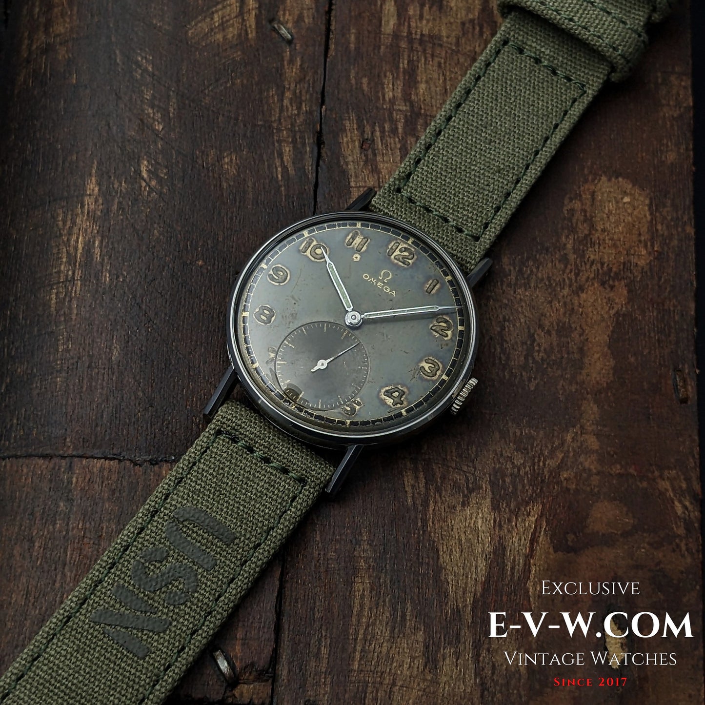 81 Years Old Vintage Omega WWII | Ref. 2383/2 | Cal. 30T2 | Vintage 1944 | Full service