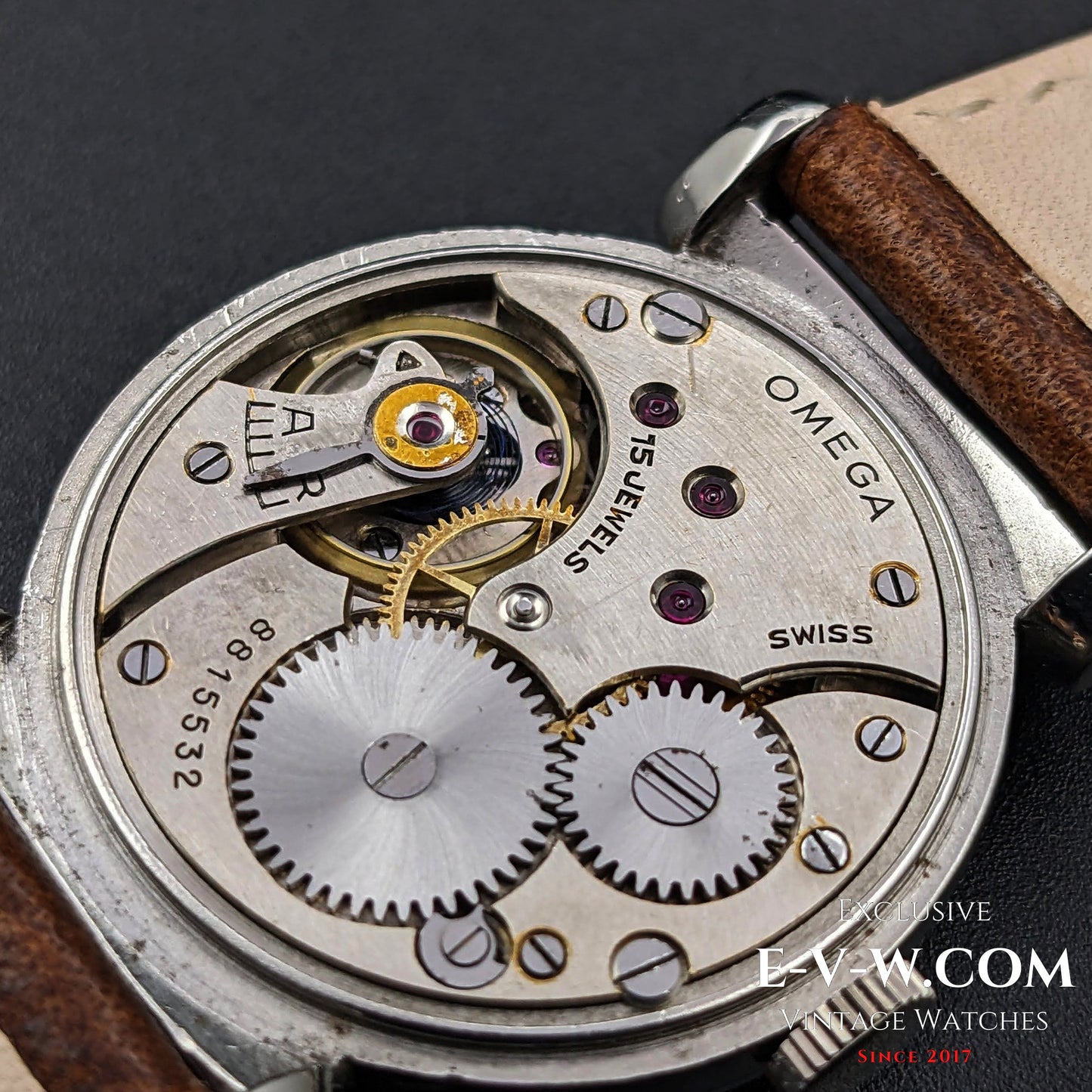 88 Years Old Vintage Omega  Scarab Art Deco  / Ref.  / Cal. 26.5 SOB T2 / Vintage 1935