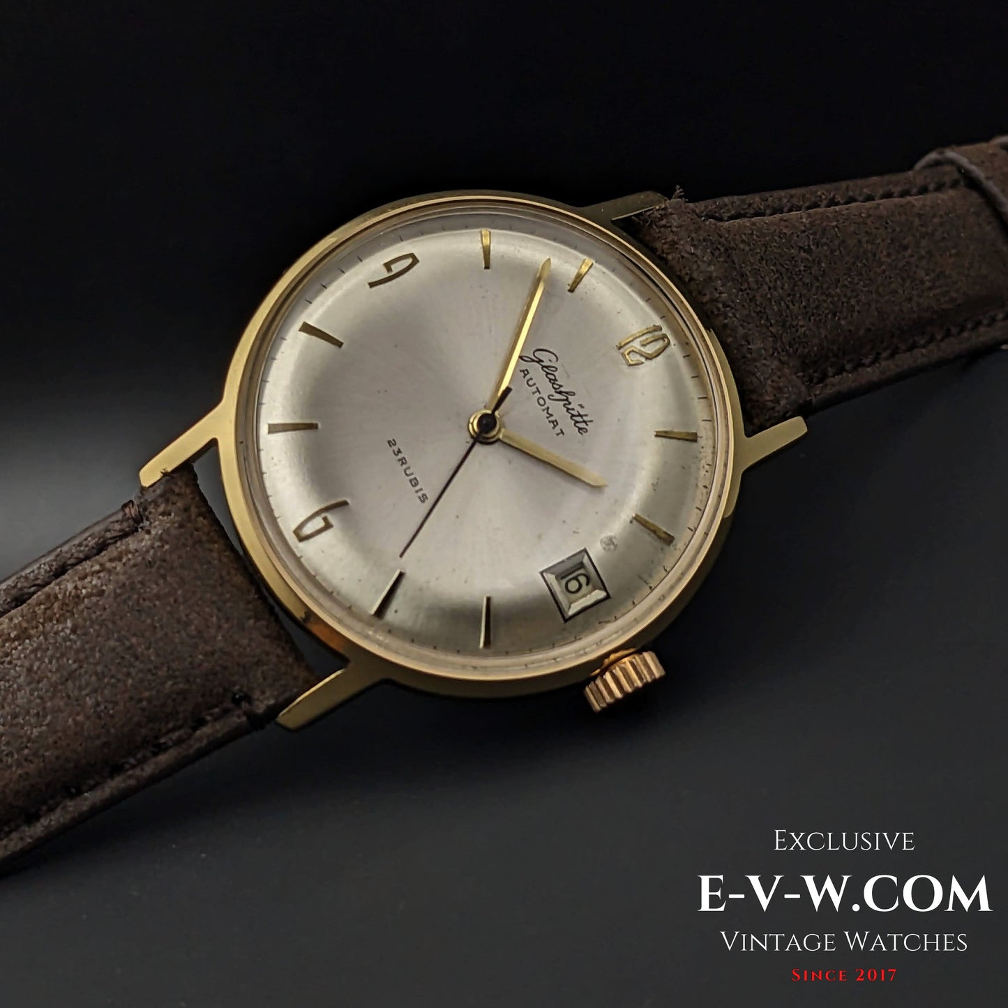 53 Years Old Vintage GUB Glashutte AUTOMAT / Cal. 67.1 / Vintage 1970