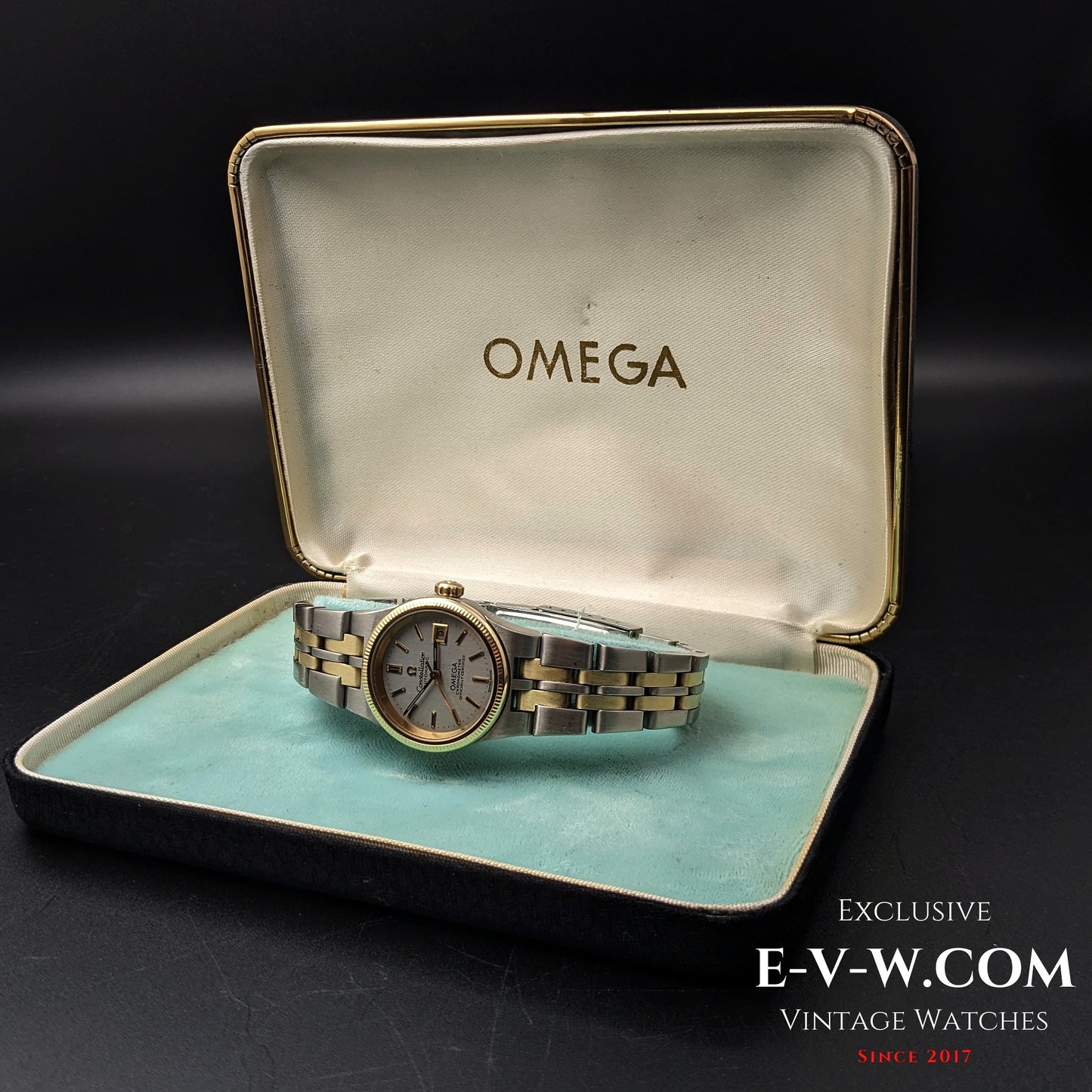 50 Years Old Vintage Omega Constellation Automatic Women's - ladys / Gold Seel /Ref. 5680019 / Cal. 685 Vintage 1974