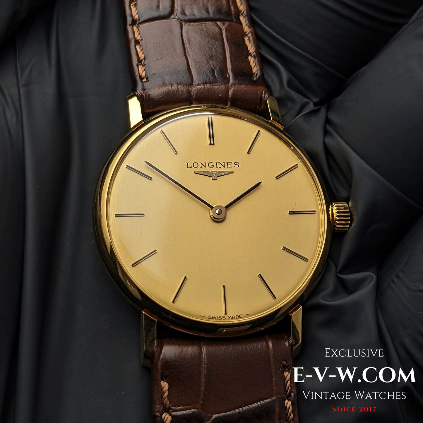 47 Years Old Vintage Longines Classic 18k Gold / Cal. L.847.4 / Vintage 1976