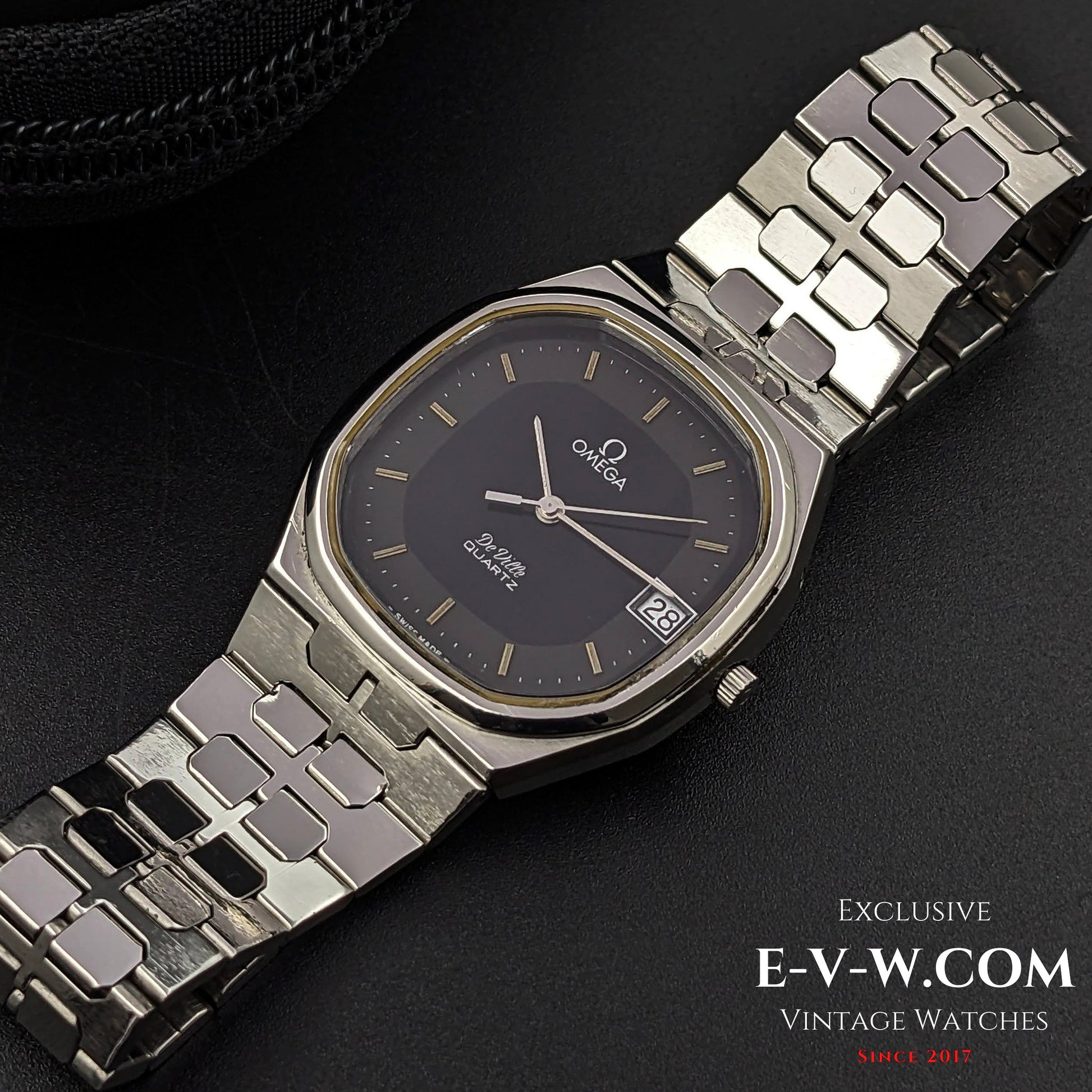 Omega DeVille Quartz / Two-tone dial / Cal. 1332 / Vintage 1979