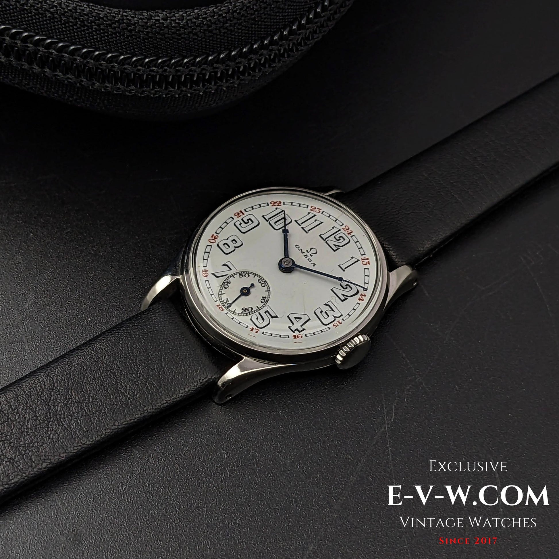 84 Years Old Rare Omega Art Deco / Cal. 25,6SOBT3/ Vintage 1939