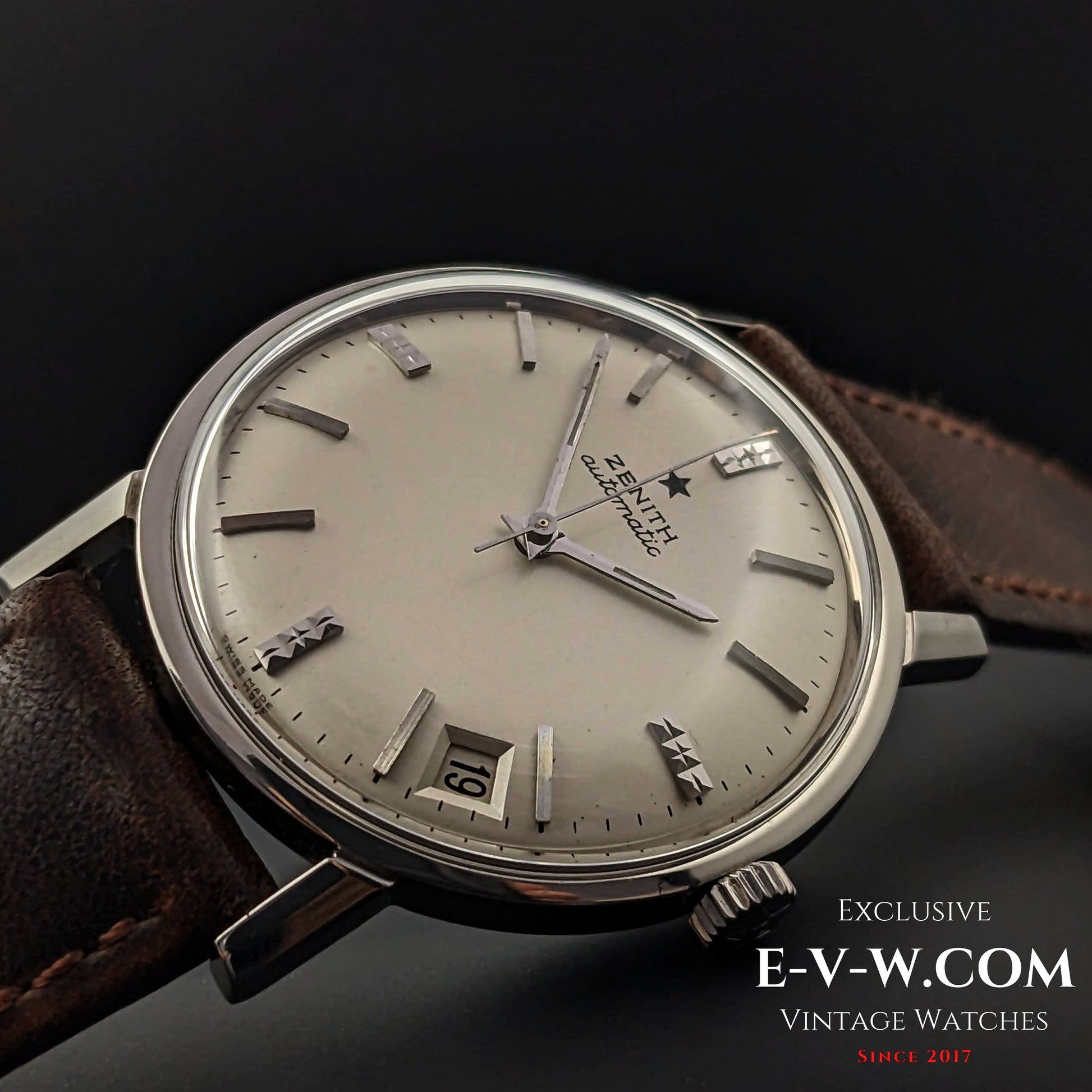 60 Years Old Vintage Zenith Automatic / Cal. 2542PC / Vintage 1960s