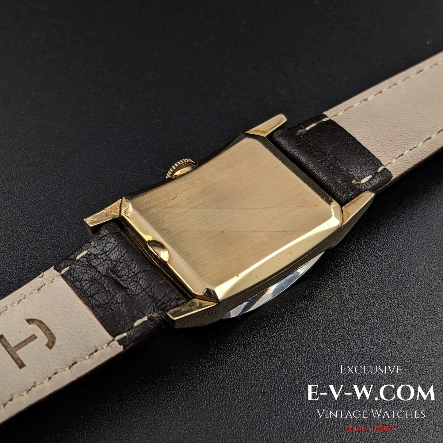 94 Years Old Antique Jaeger-LeCoultre Tank unique cristal Art Deco Cal. 11LO Vintage 1930#e-v-w.com