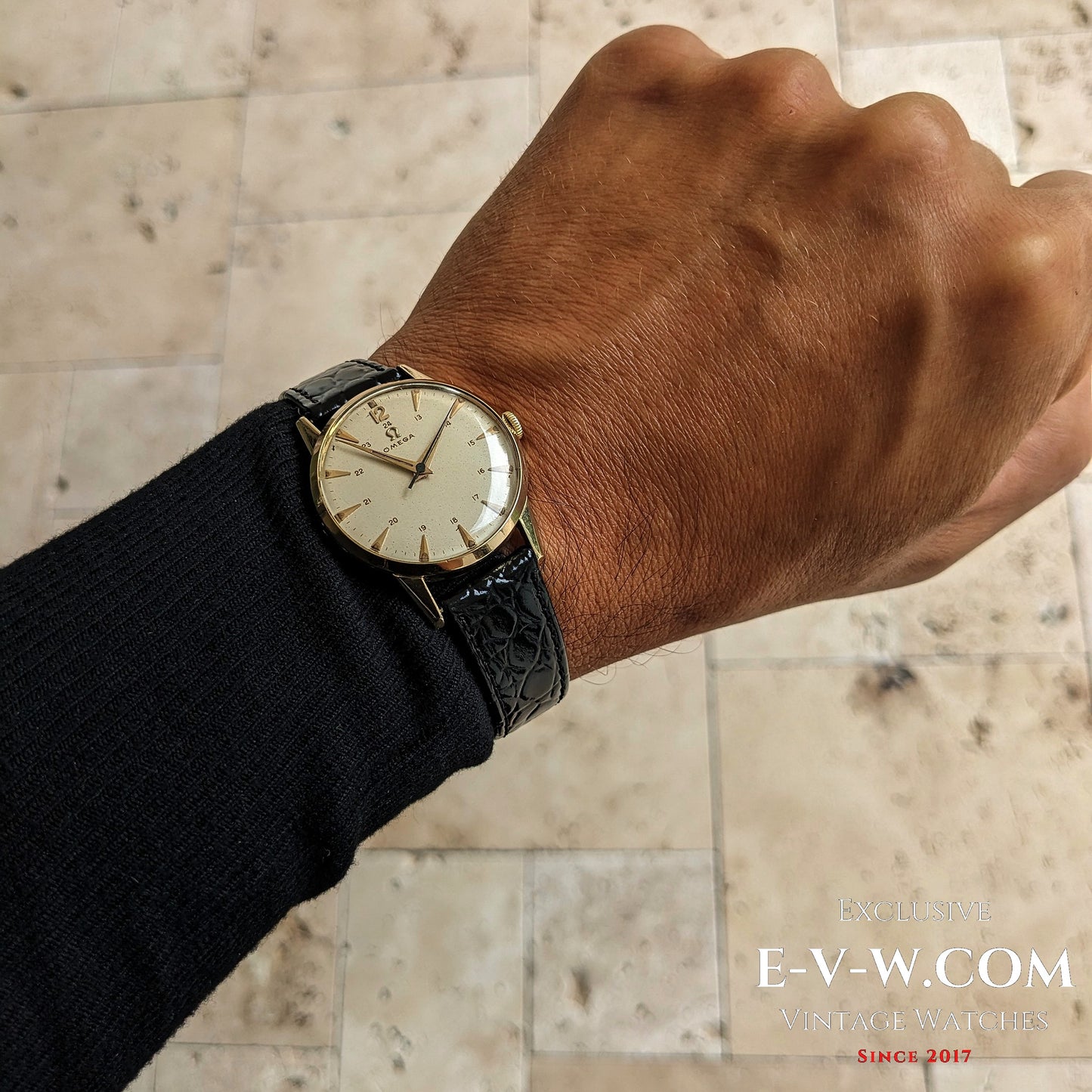 73 Years Old Vintage Omega Rare 24 HR Dial /Ref. 2496-3SC / Cal. 283 (30T2) / Vintage 1952/ Serviced