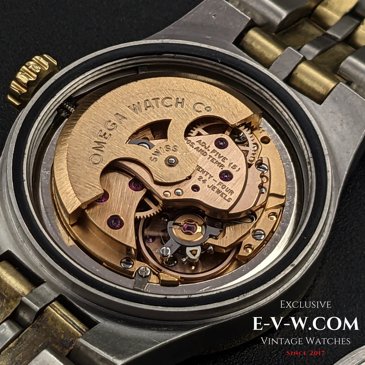 50 Years Old Vintage Omega Constellation Automatic Women's - ladys / Gold Seel /Ref. 5680019 / Cal. 685 Vintage 1974