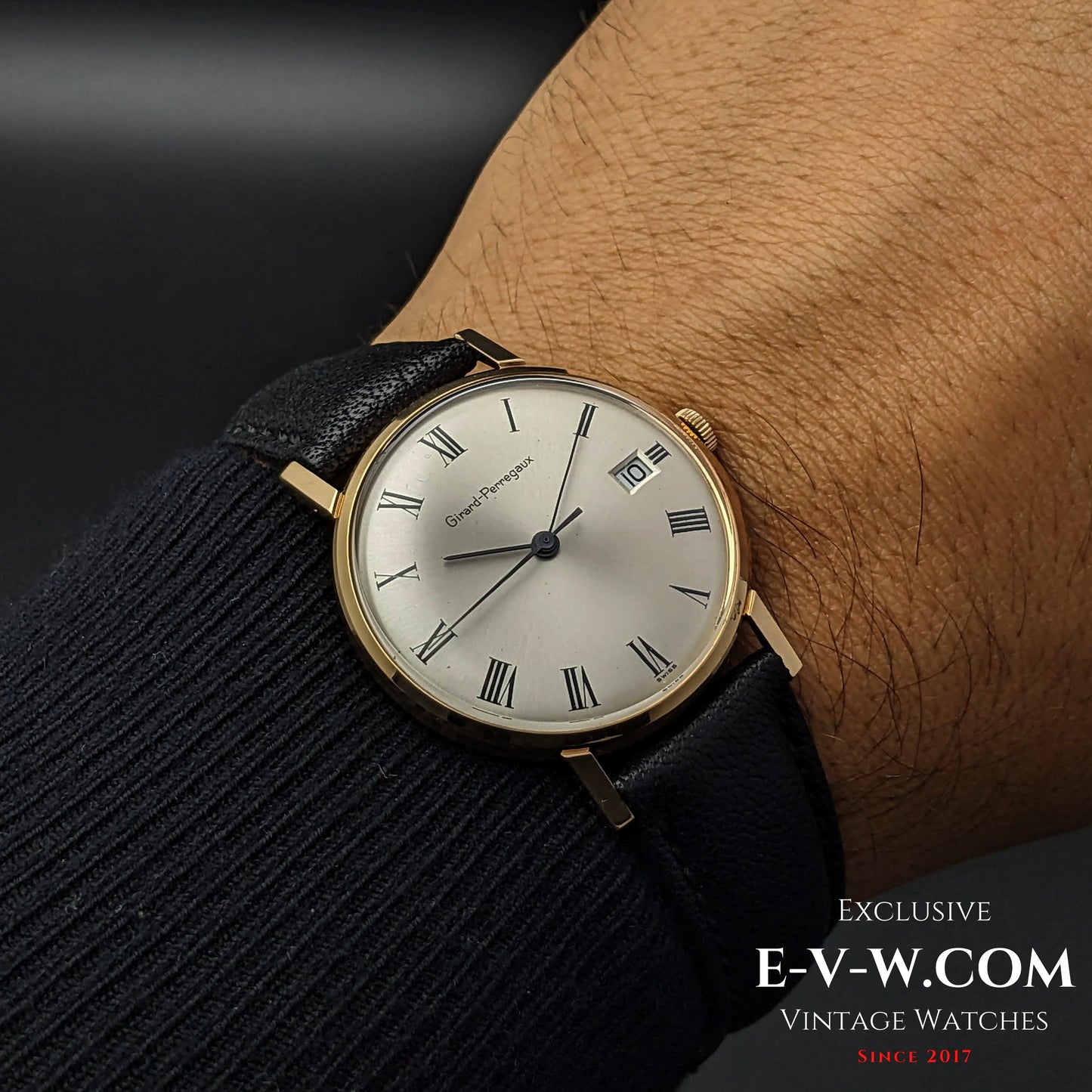60 Years Old Vintage Girrard Perregaux Classic 18k Gold / Cal.266 / Vintage 1960