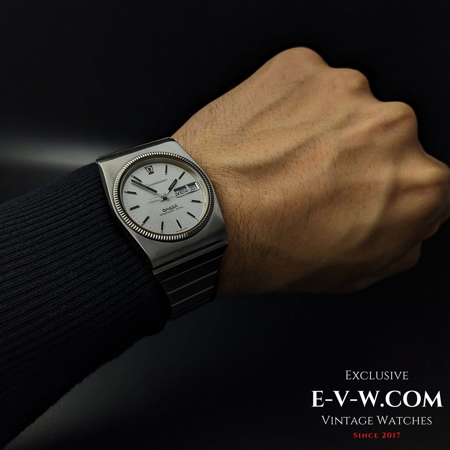 53 Years Old Vintage Omega Constellation MEGAQUARTZ 32 KHz / Ref. 196.0015 / Cal.1310/ Vintage 1972