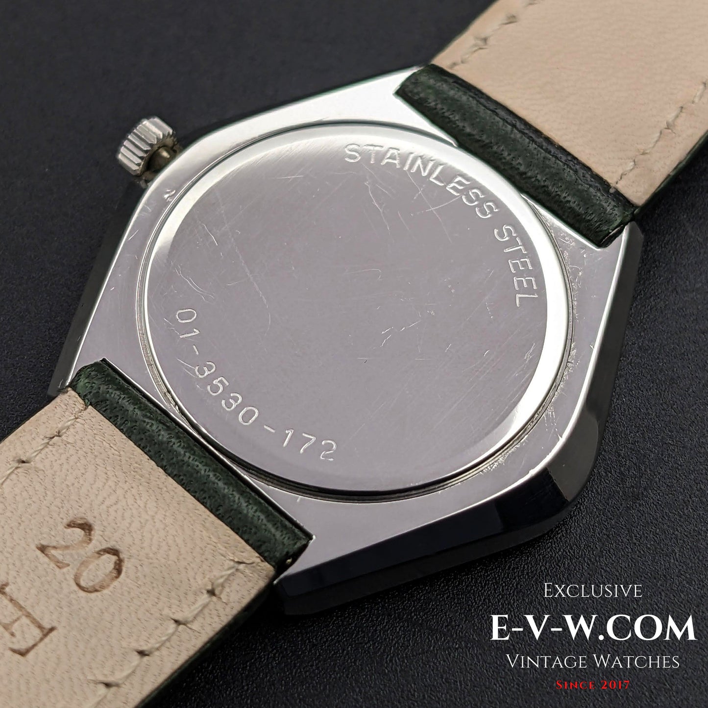 "54 Years Old Vintage Zenith Rare Hexagon Jumbo Ref. 01-3530-172 / Cal. 2320 / Vintage 1970"