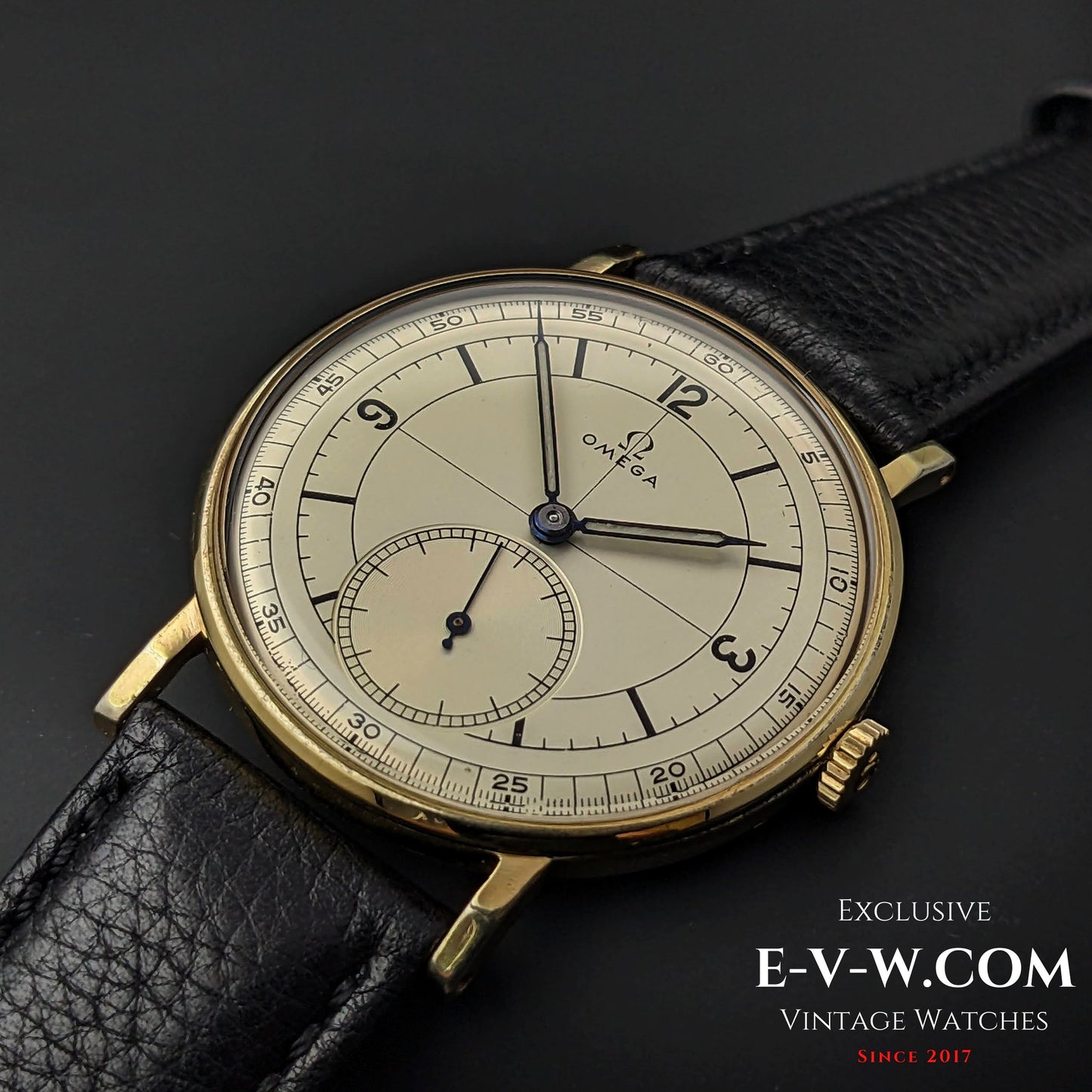 80 Years Old Omega 30T2 Jumbo / Sector Dial / Oversize / Vintage 1943 WWII