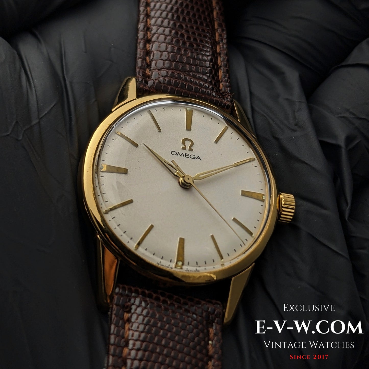 55 Years Old Vintage Omega Gold plated / Ref. 14392-1SC / Cal. 285 (30T2) / Vintage 1969